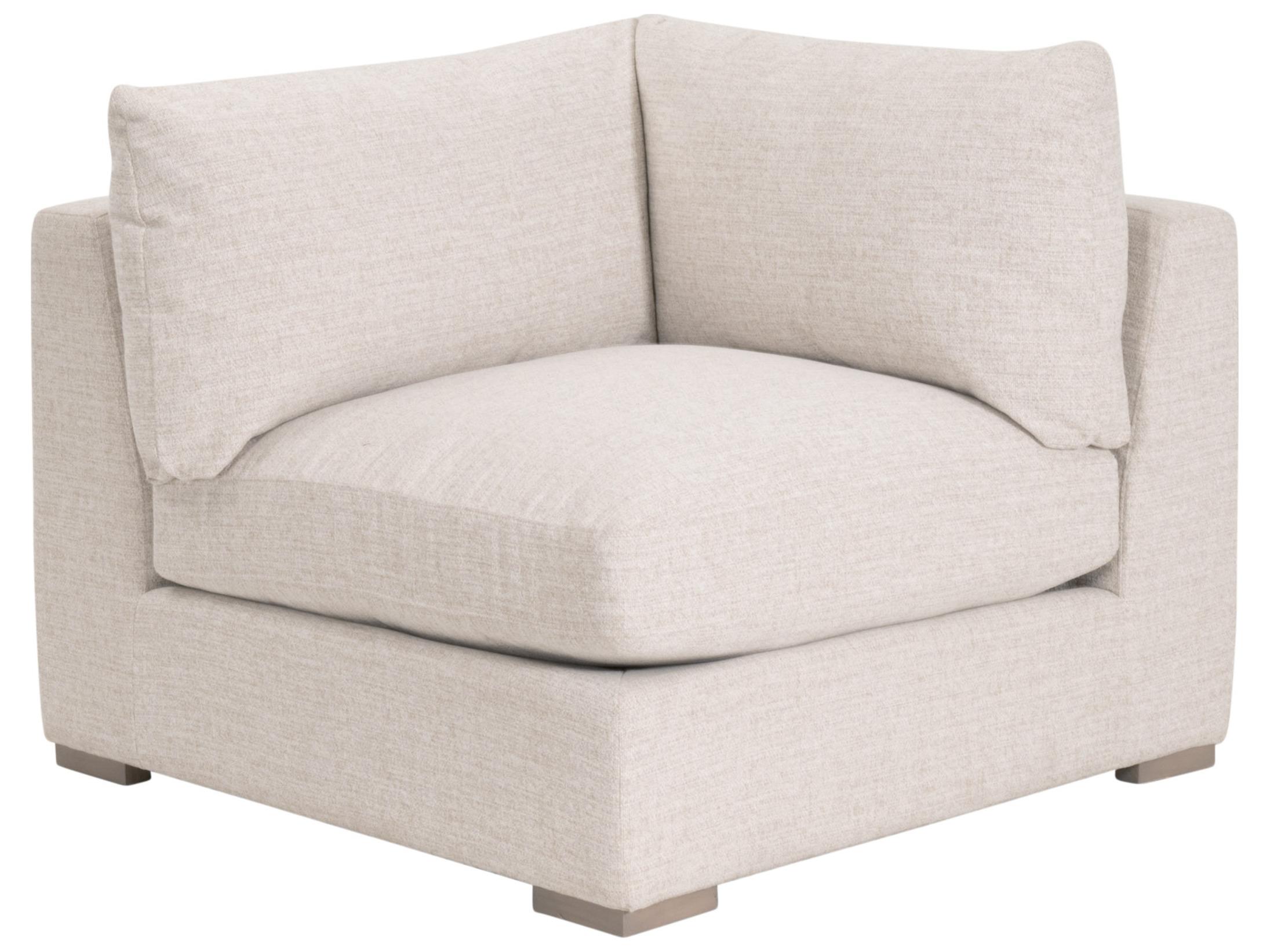 Essentials for Living Outdoor Stitch & Hand - Bedroom Dining Wood Cushion Wedge Lounge Chair