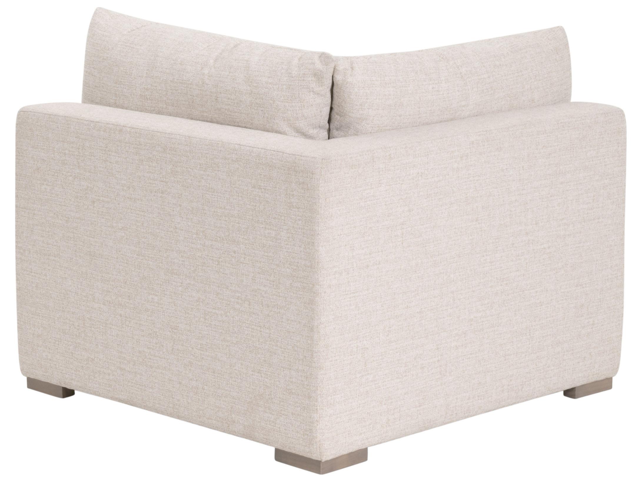 Essentials for Living Outdoor Stitch & Hand - Bedroom Dining Wood Cushion Wedge Lounge Chair