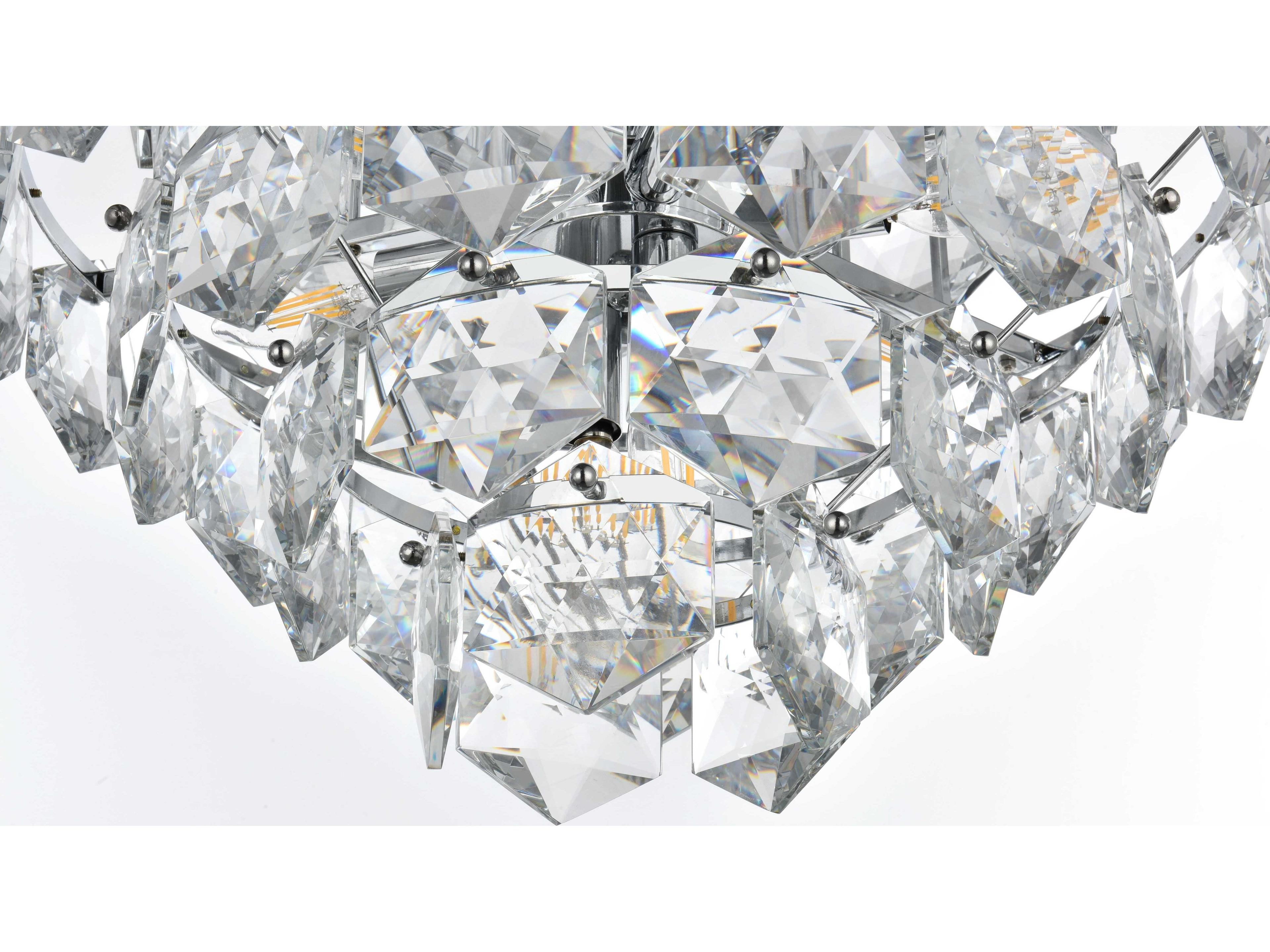 Elegant Lighting Adaline 11-Light Chrome Chandelier