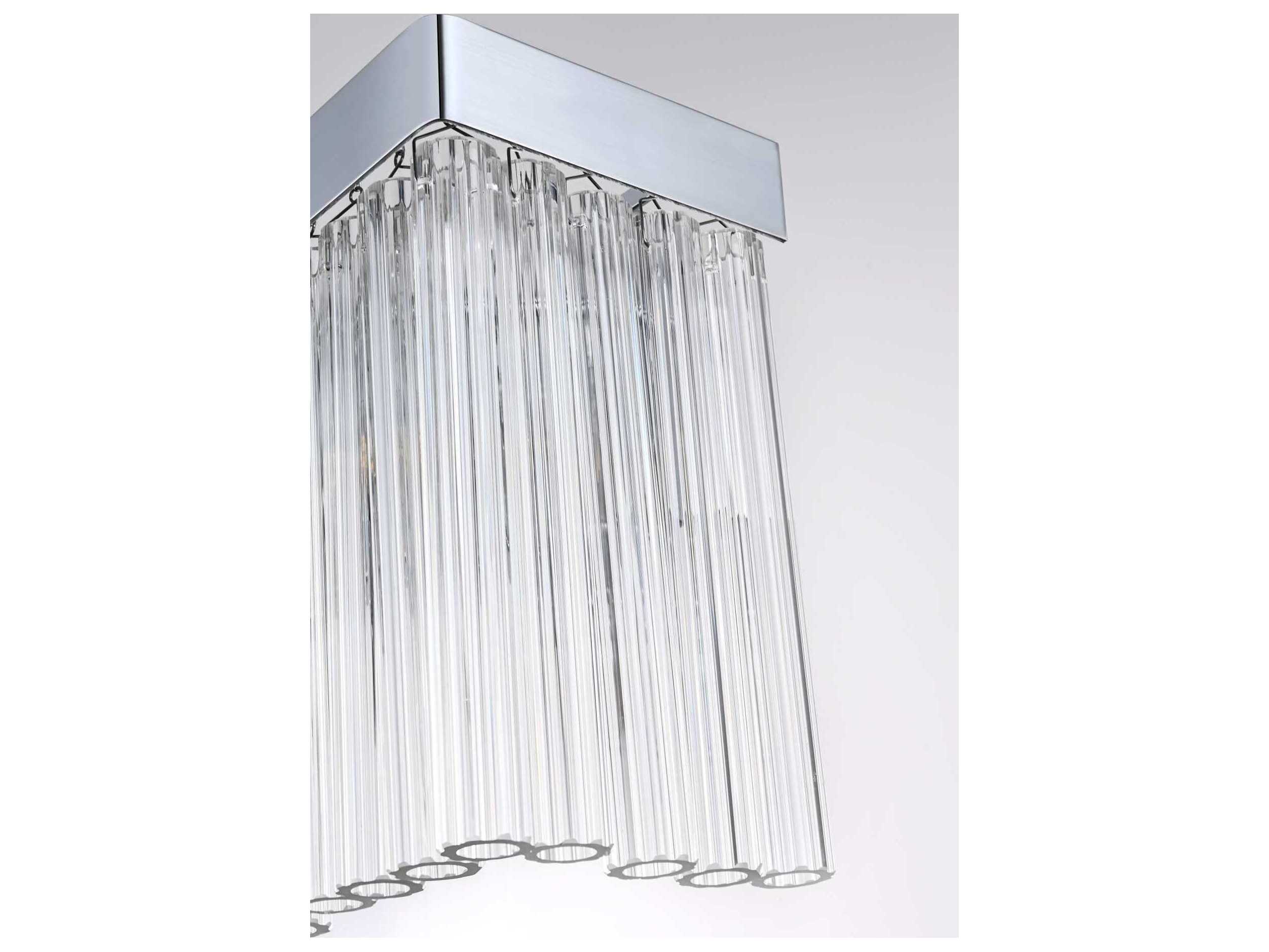 Elegant Lighting Harlow 4-Light Chrome Wall Sconce