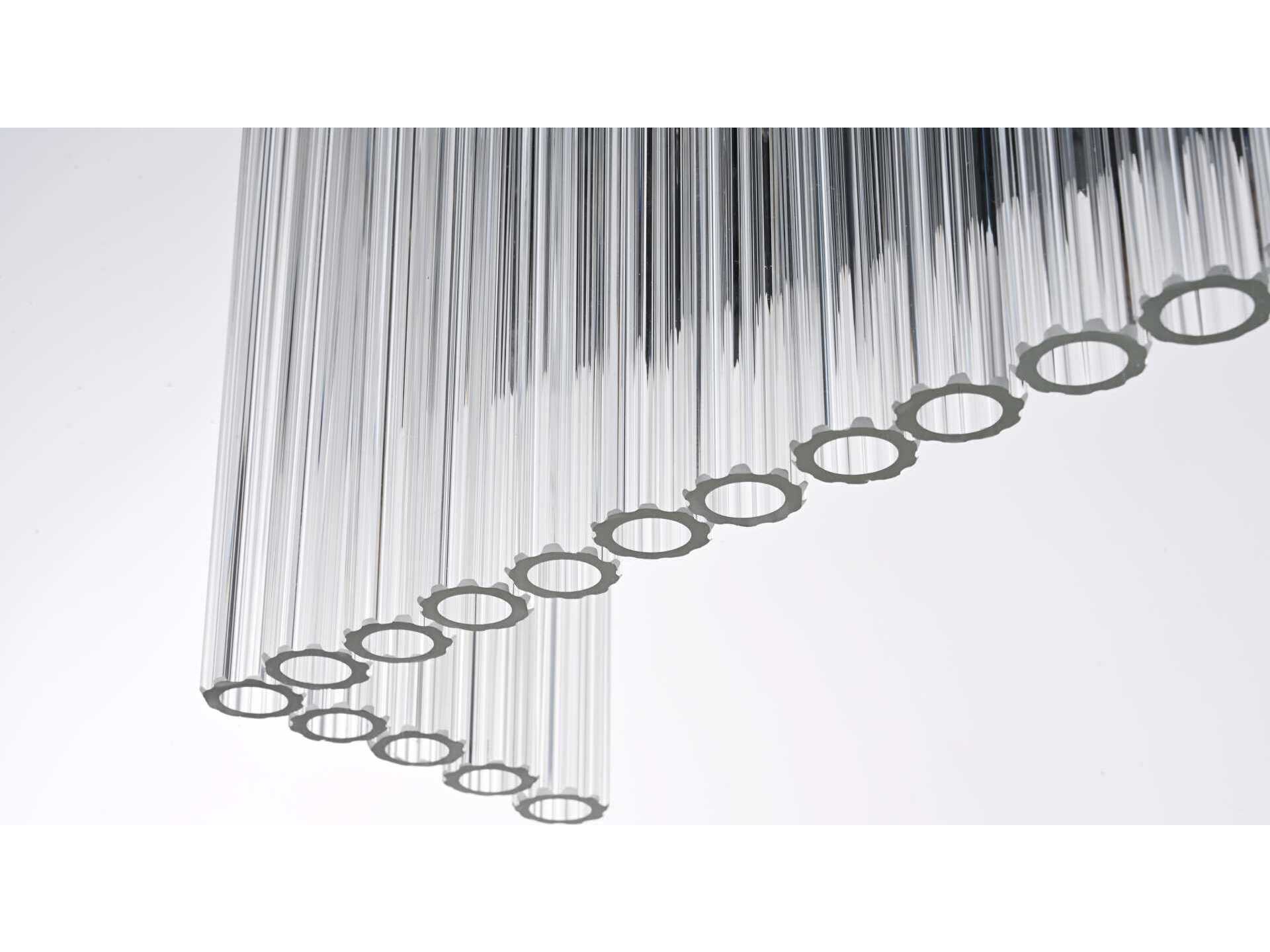 Elegant Lighting Harlow 6-Light Black Wall Sconce