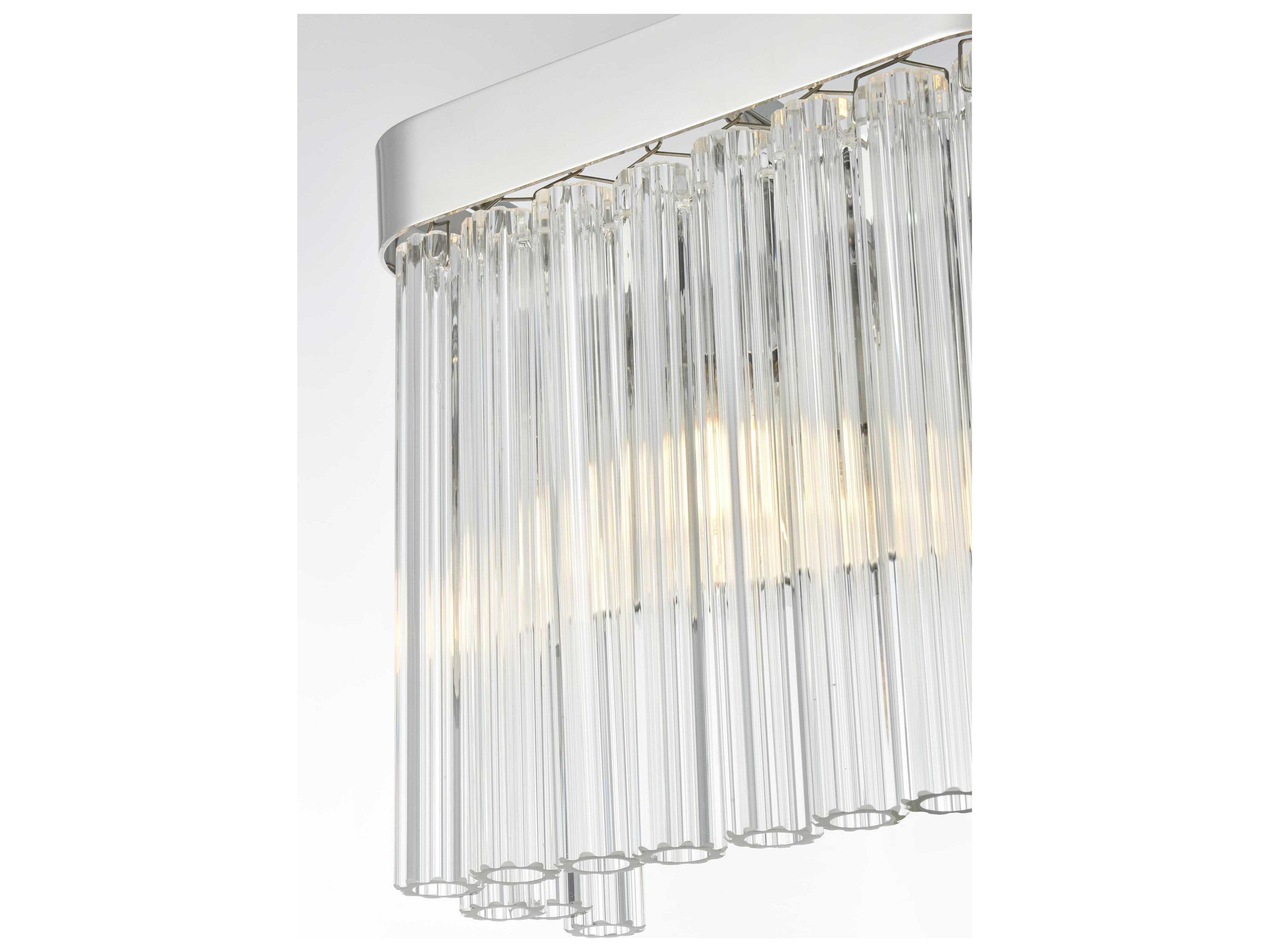 Elegant Lighting Harlow 1-Light Chrome Wall Sconce