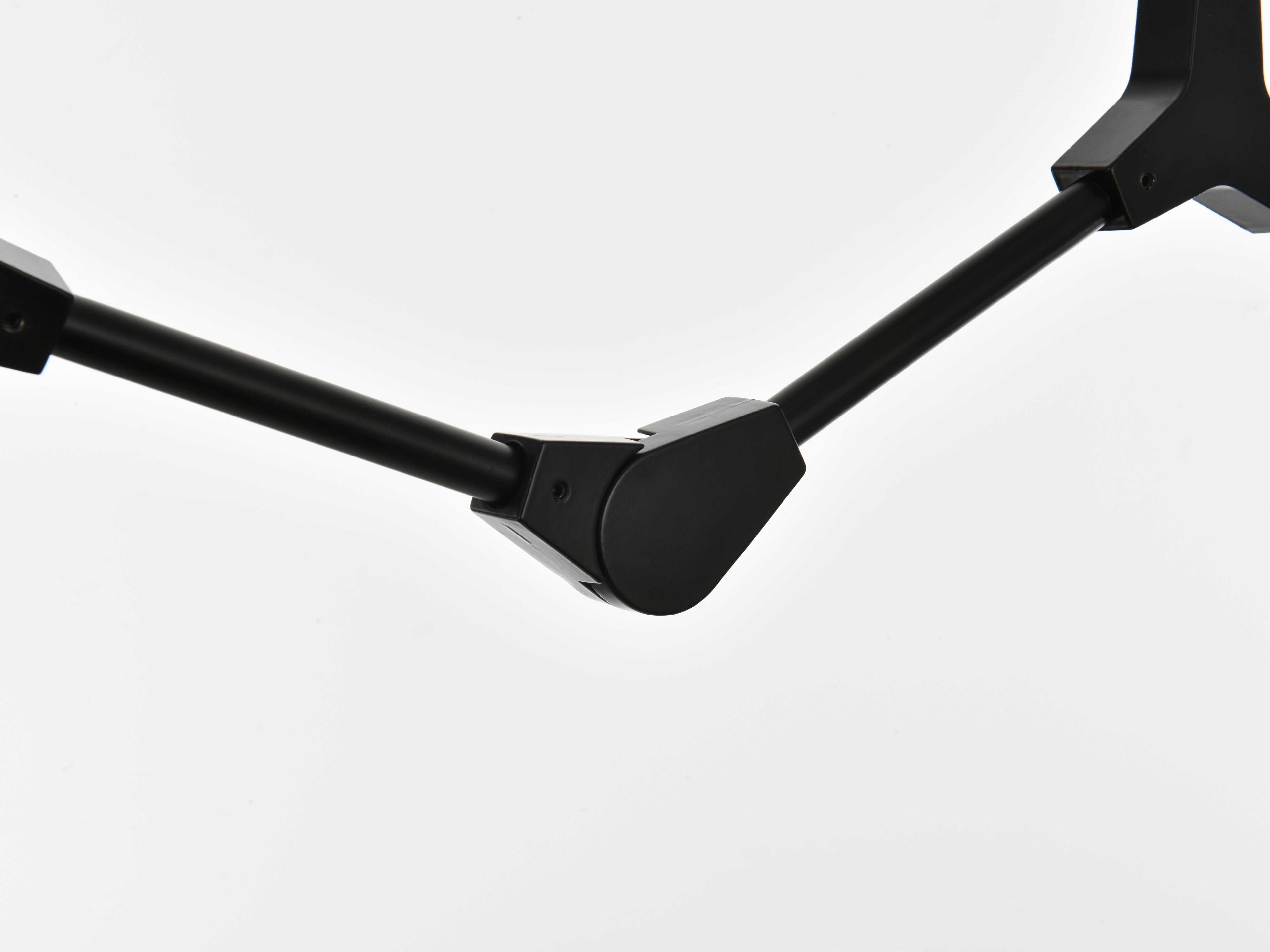 Elegant Lighting Cavoli 6-Light Black Globe Chandelier