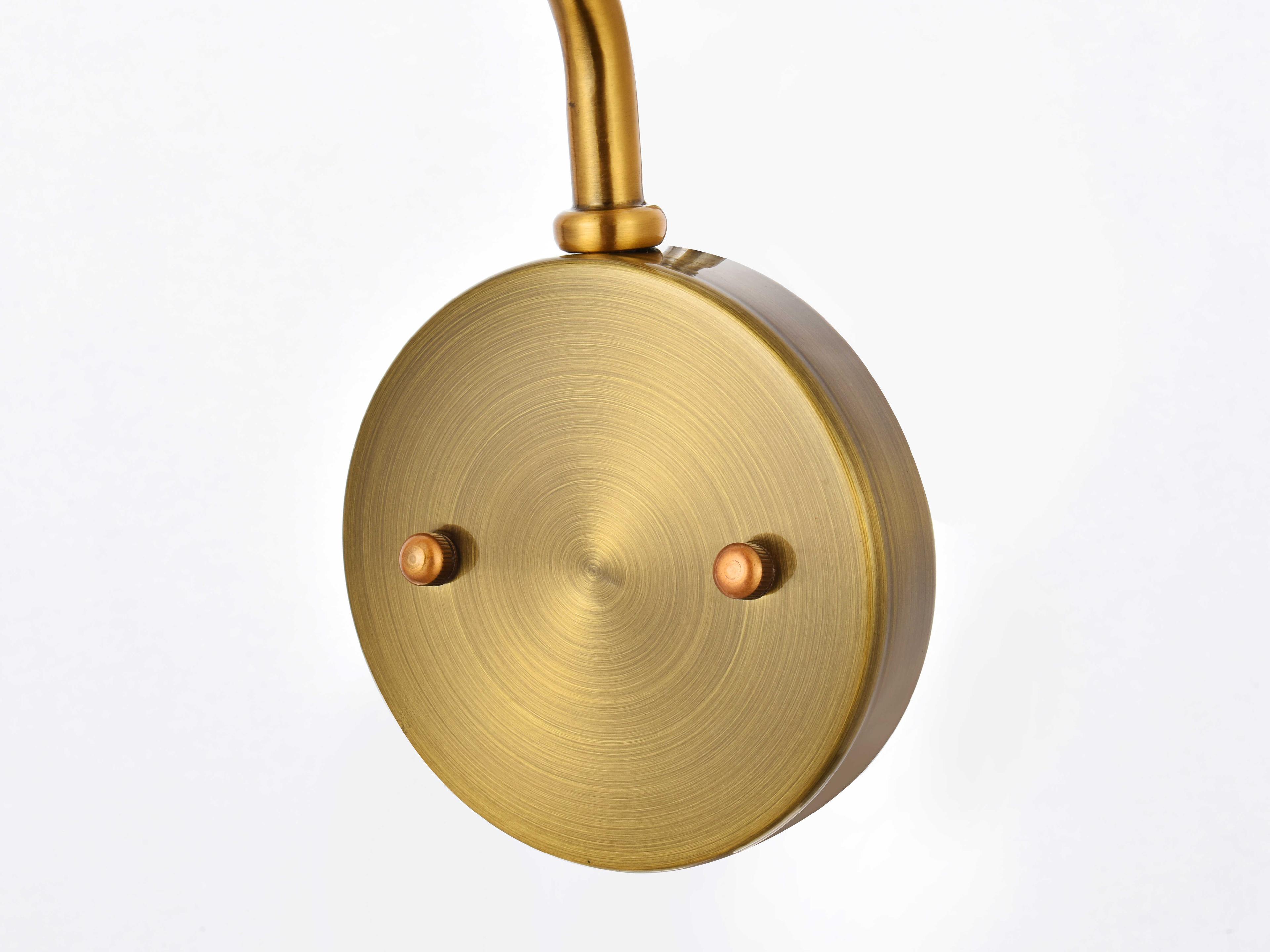 Elegant Lighting Cavoli 2-Light Brass Wall Sconce