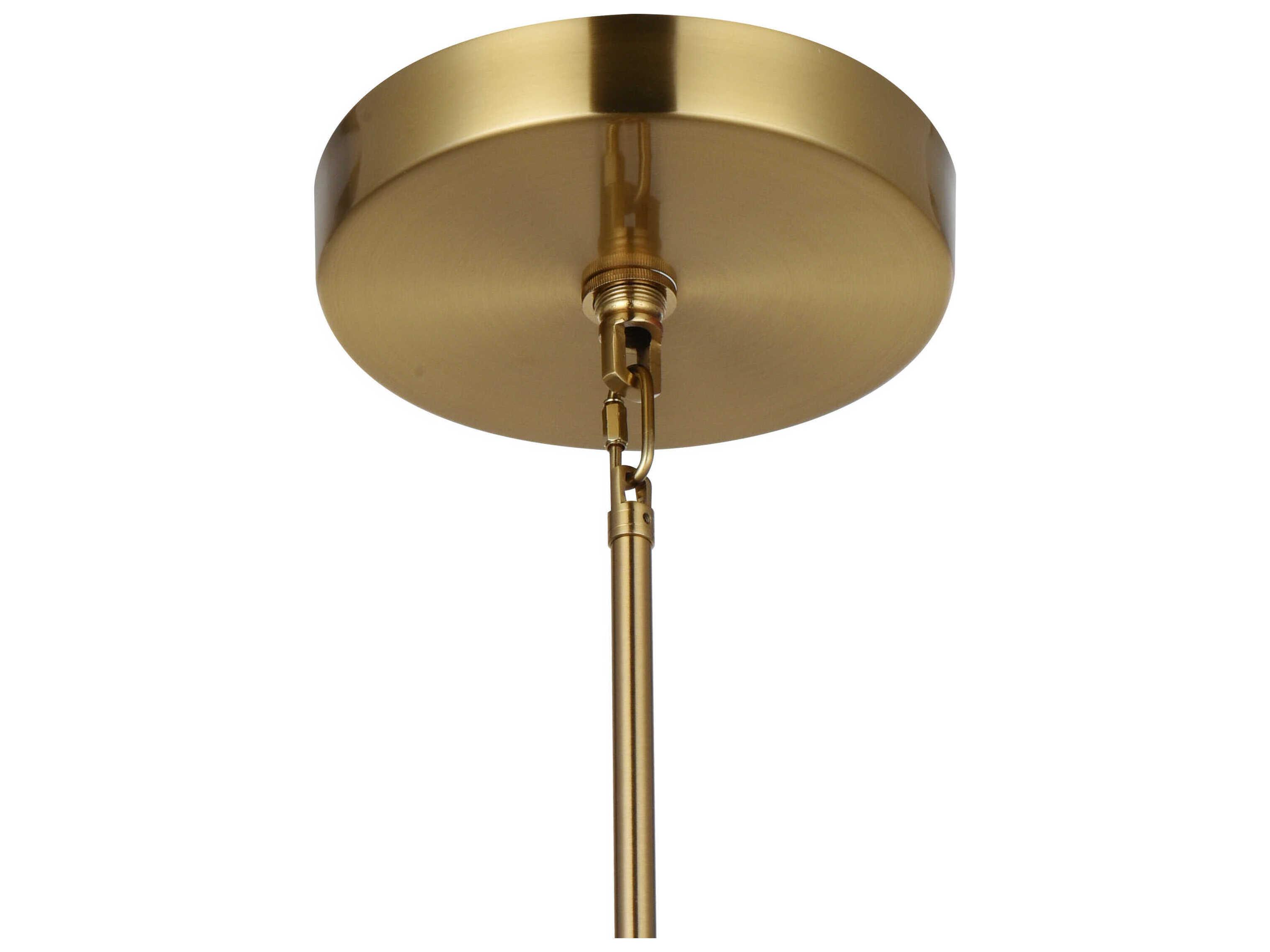 Elegant Lighting Sienna 30-Light Satin Gold Sputnik Pendant