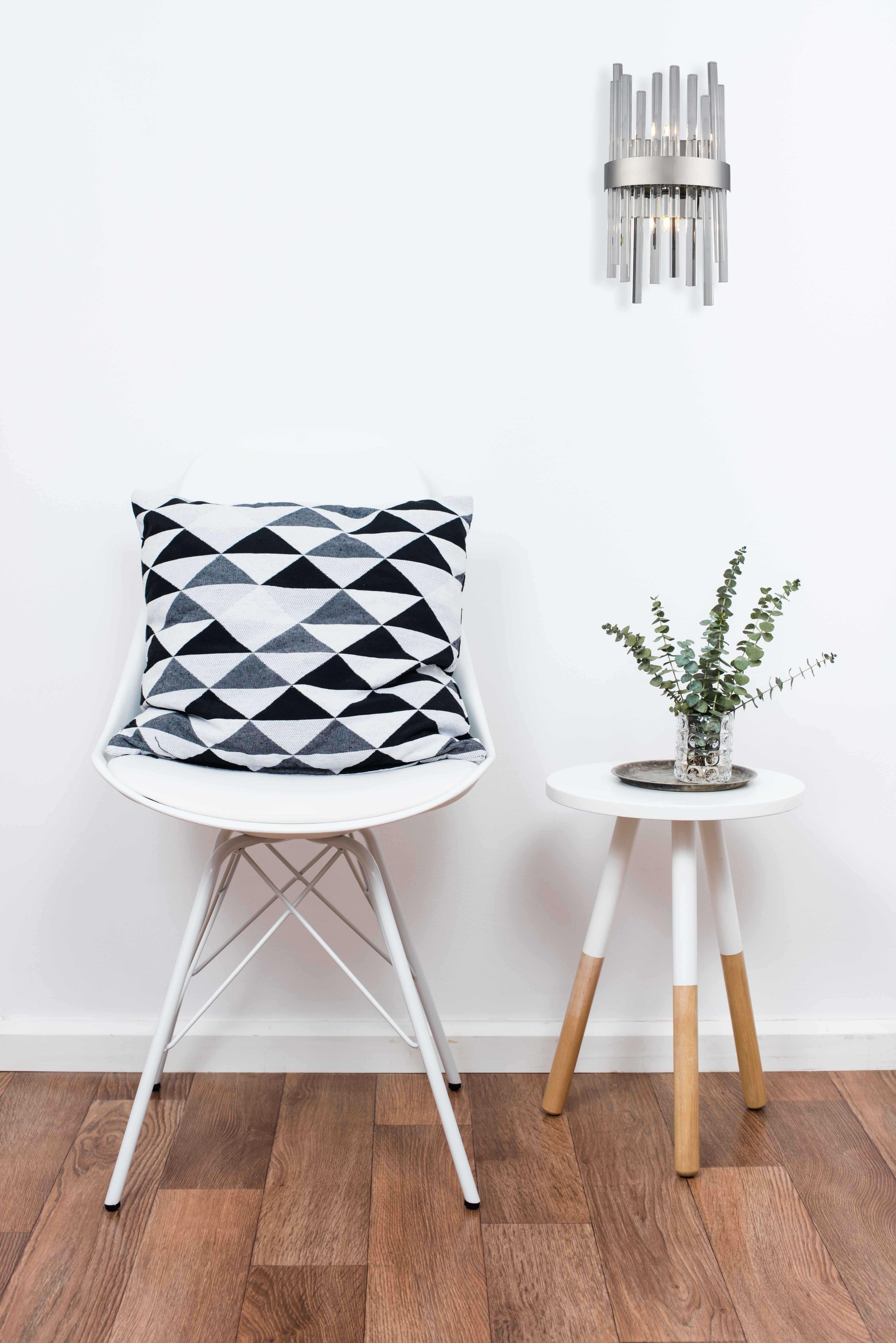 Elegant Lighting Dallas Chrome Crystal Wall Sconce