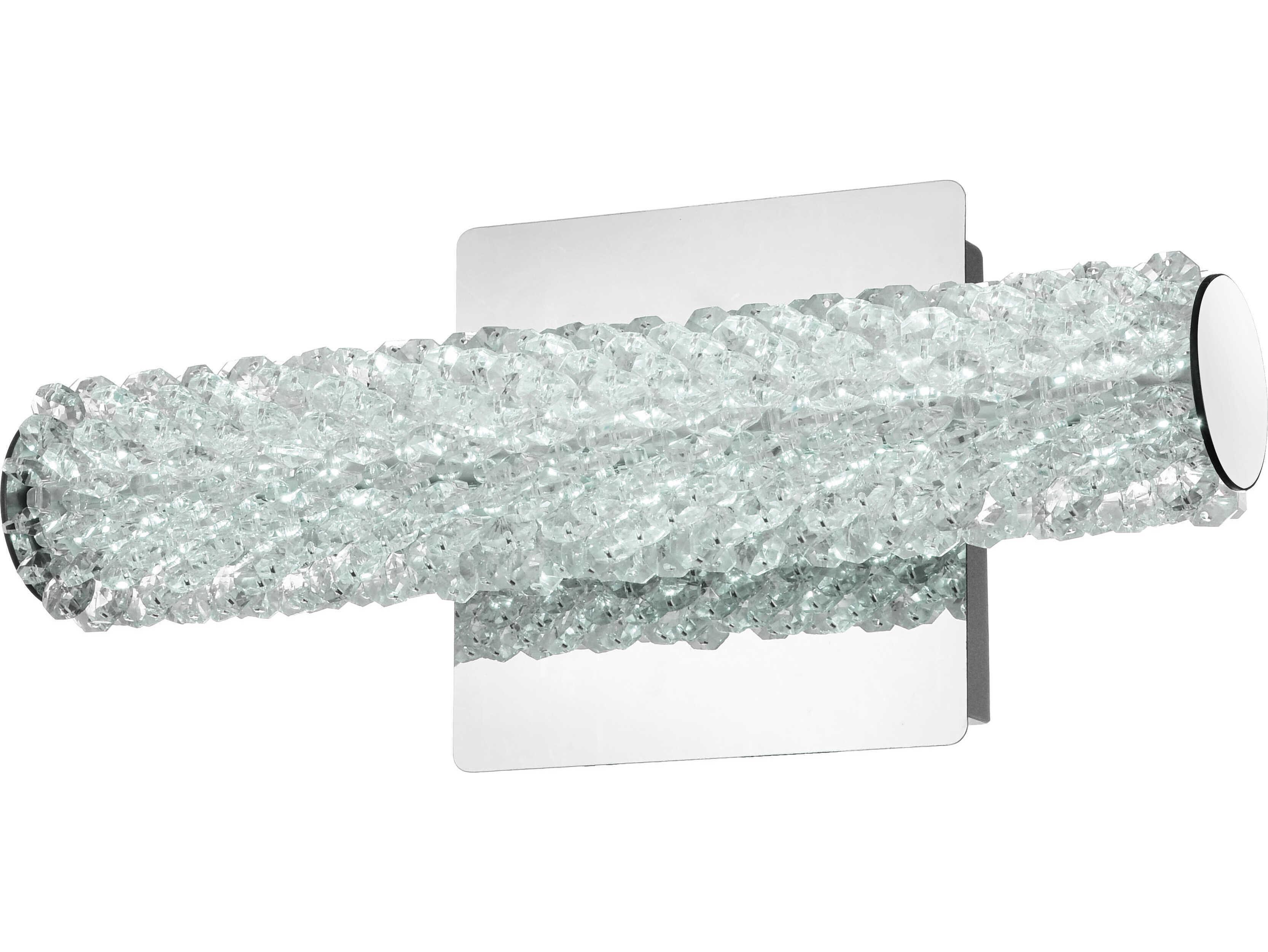 Elegant Lighting Bowen 1-Light Chrome Wall Sconce