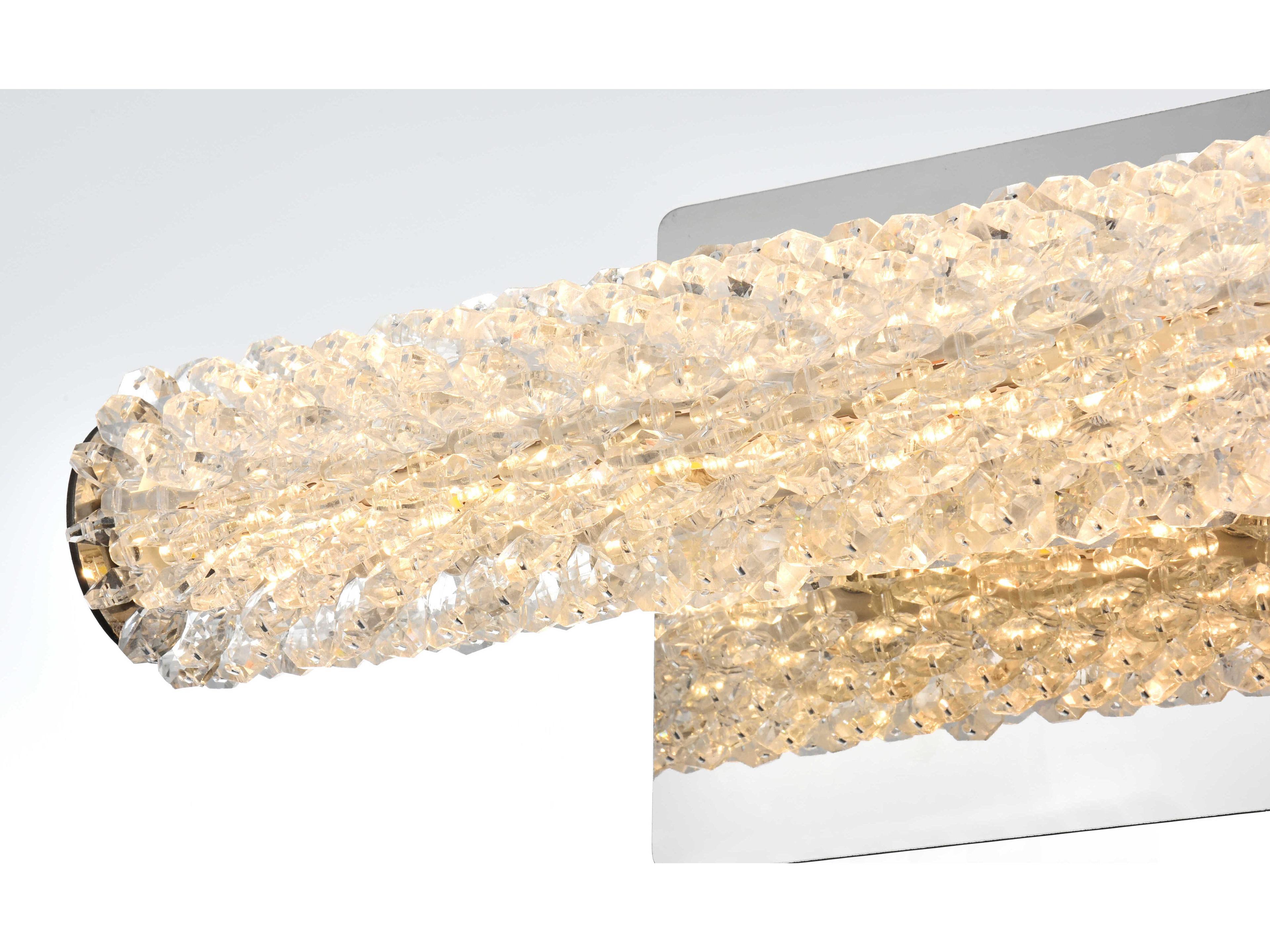 Elegant Lighting Bowen 1-Light Chrome Wall Sconce