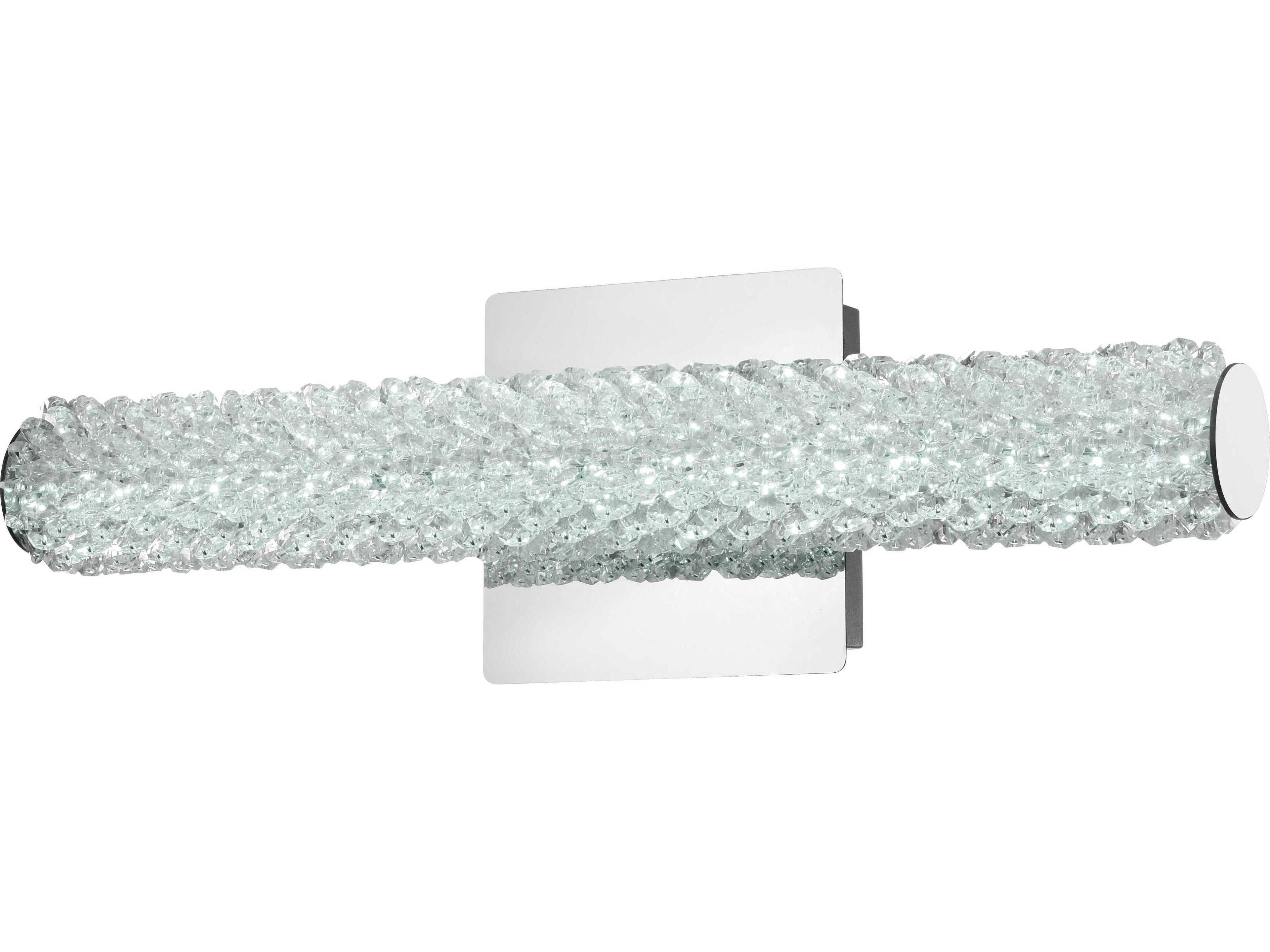 Elegant Lighting Bowen 1-Light Chrome Wall Sconce