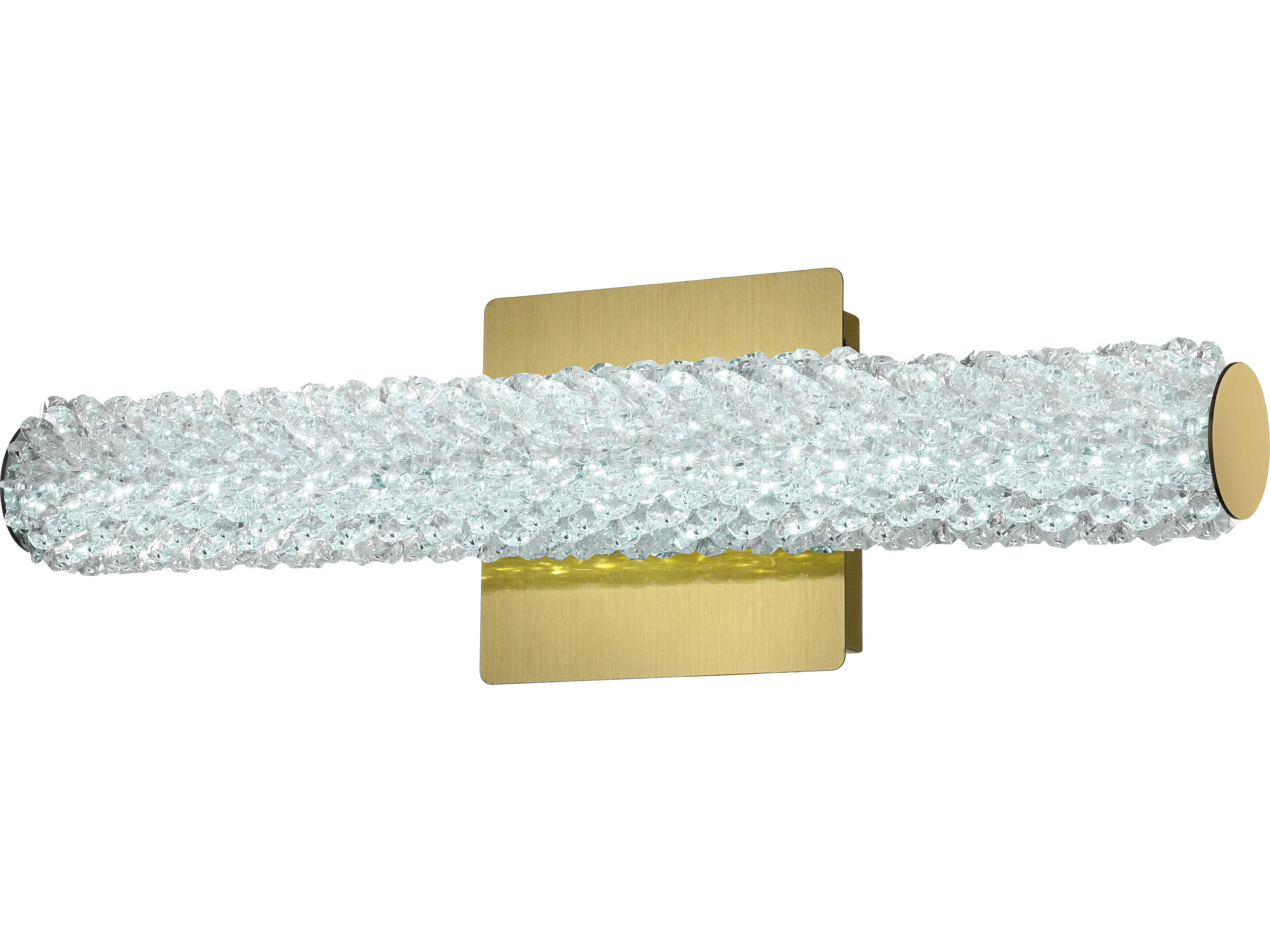 Elegant Lighting Bowen 1-Light Satin Gold Wall Sconce