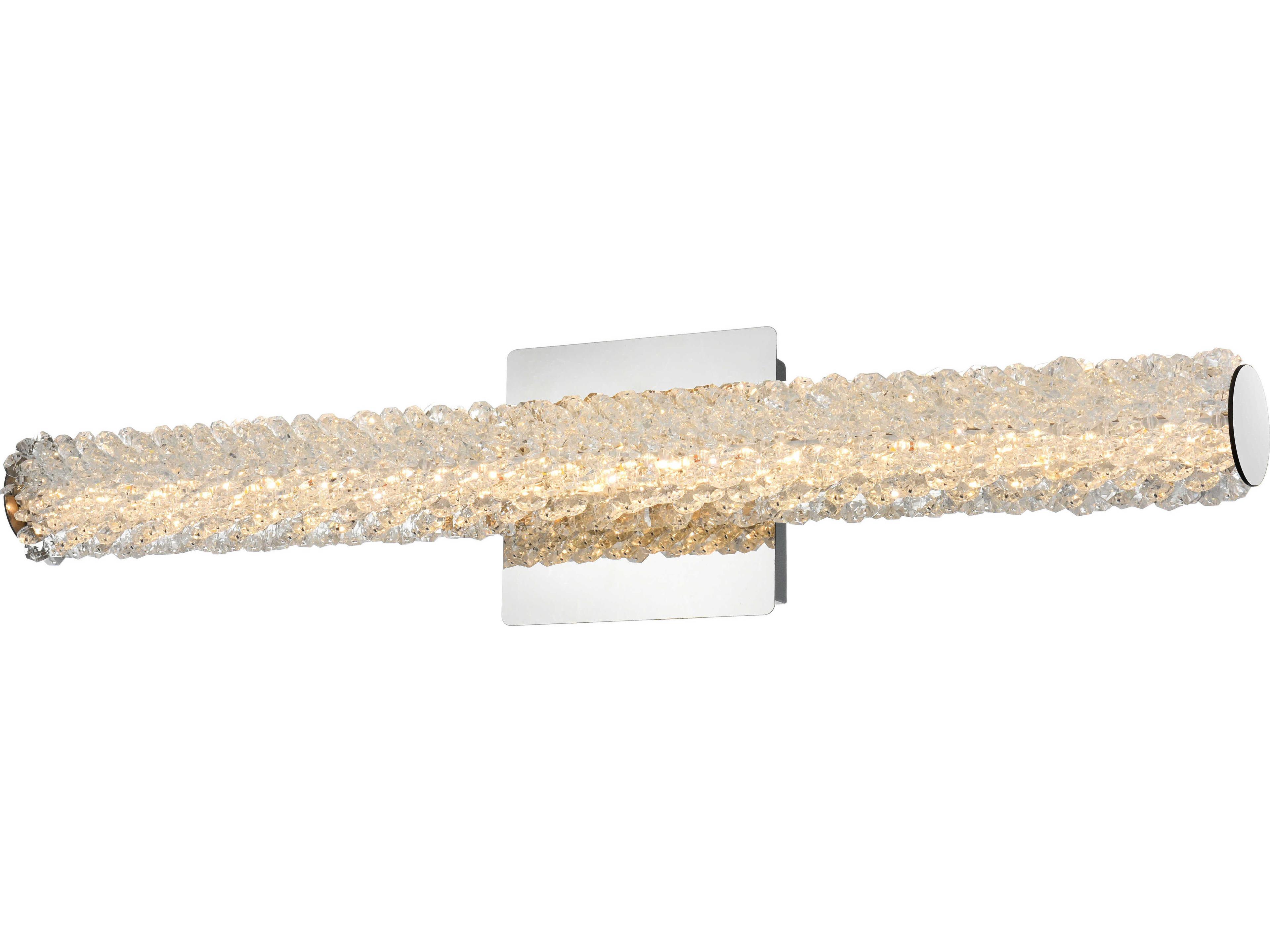 Elegant Lighting Bowen 1-Light Chrome Wall Sconce