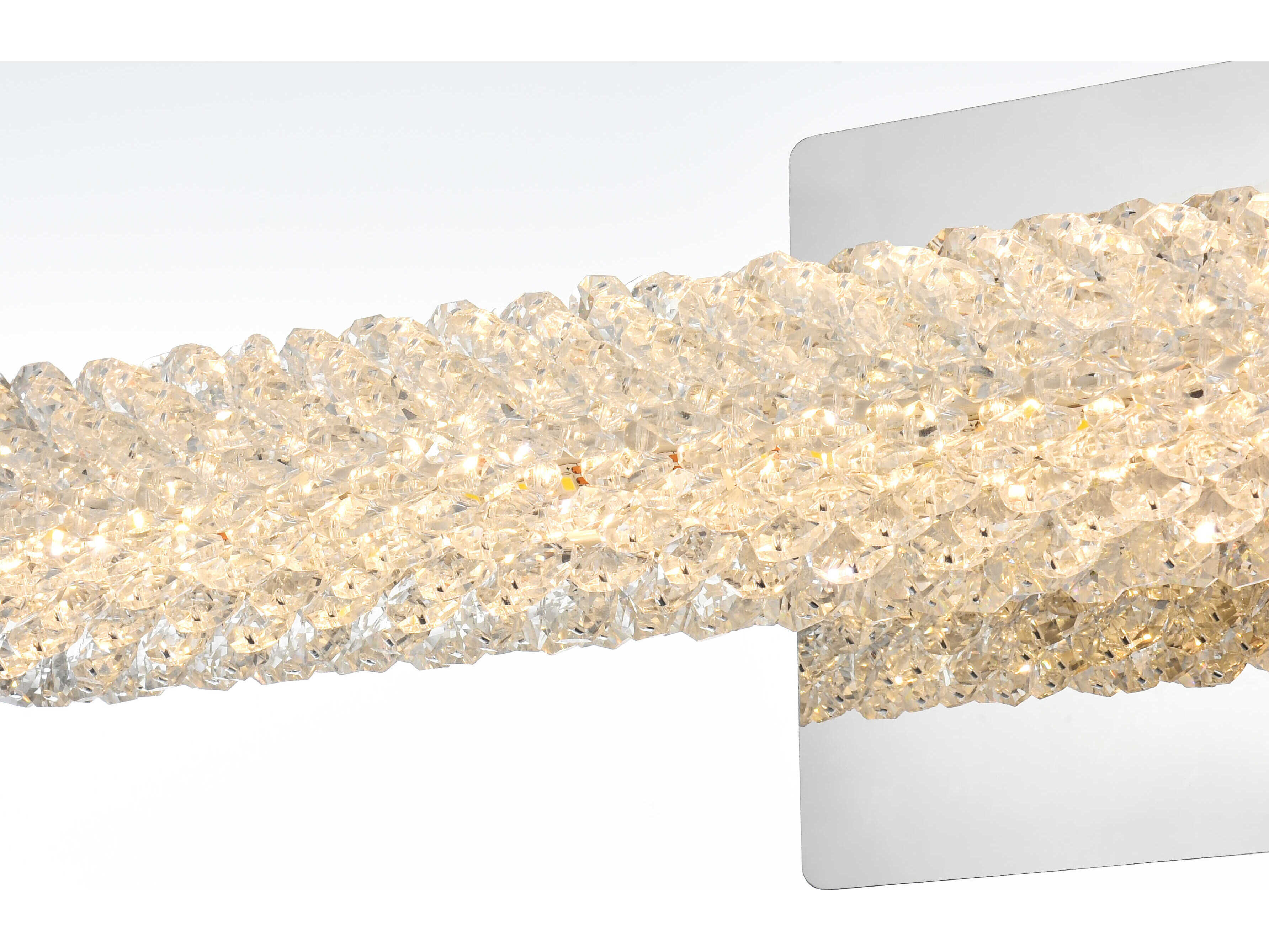 Elegant Lighting Bowen 1-Light Chrome Wall Sconce