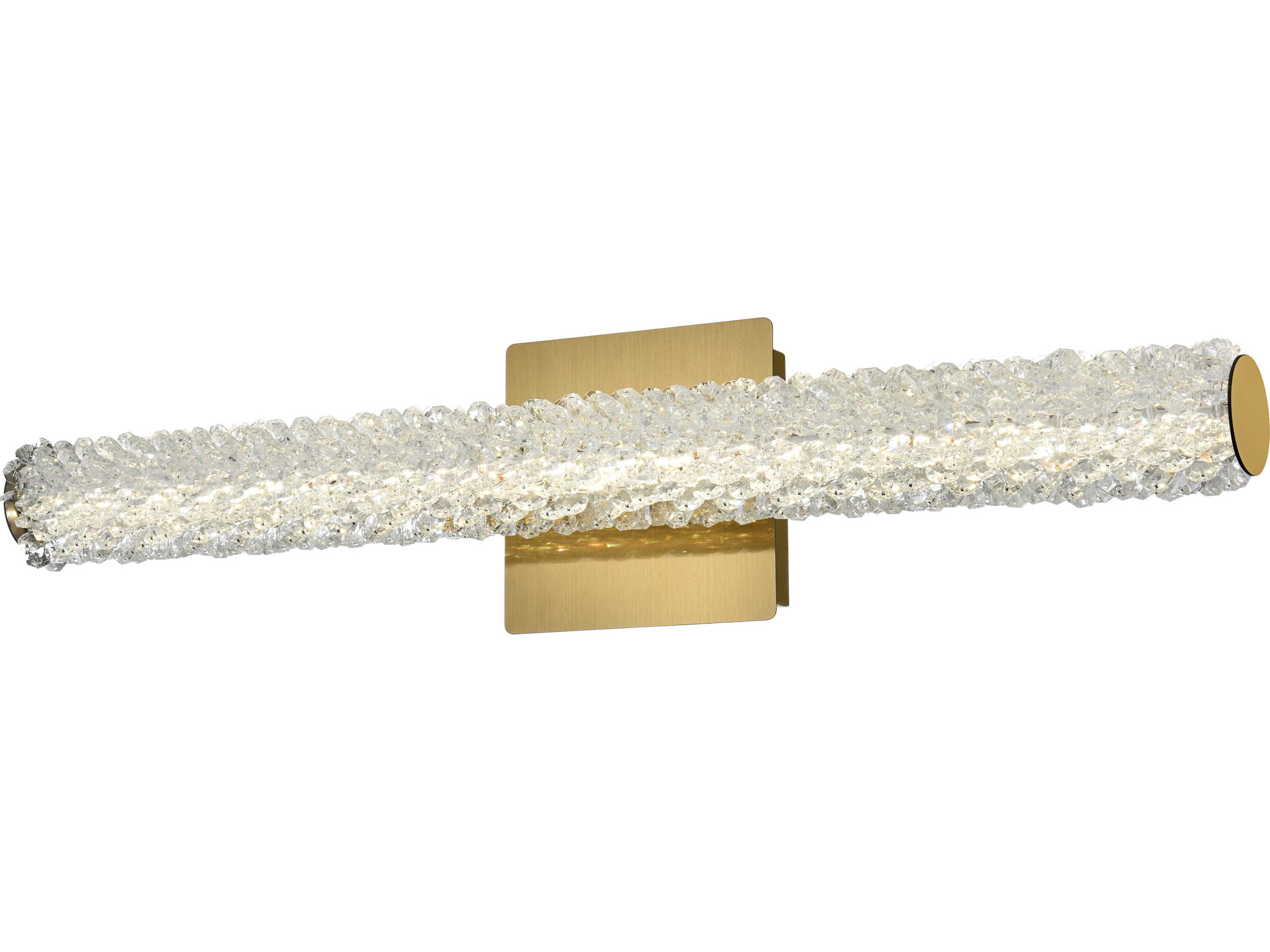 Elegant Lighting Bowen 1-Light Satin Gold Wall Sconce