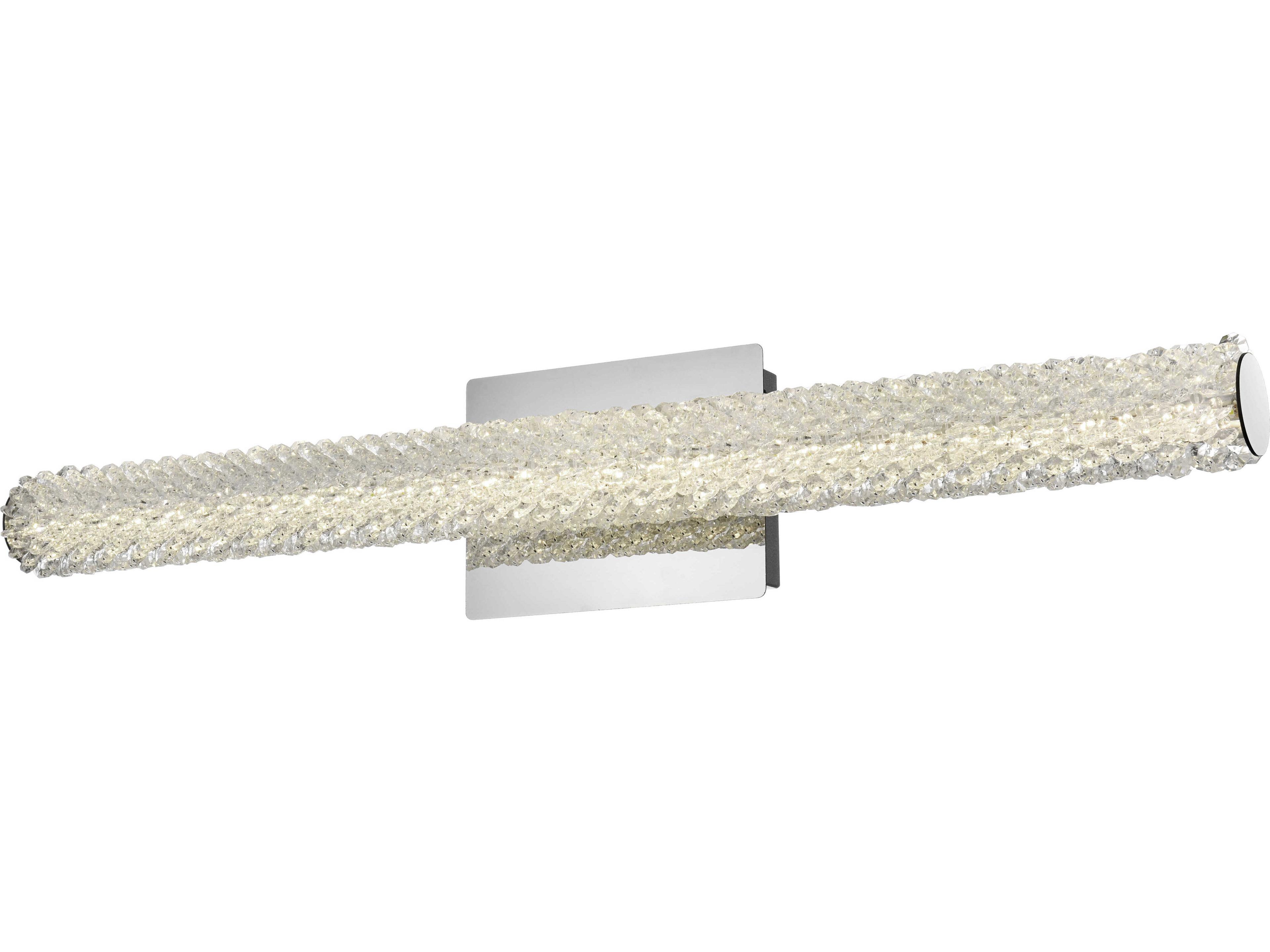 Elegant Lighting Bowen 1-Light Chrome Wall Sconce