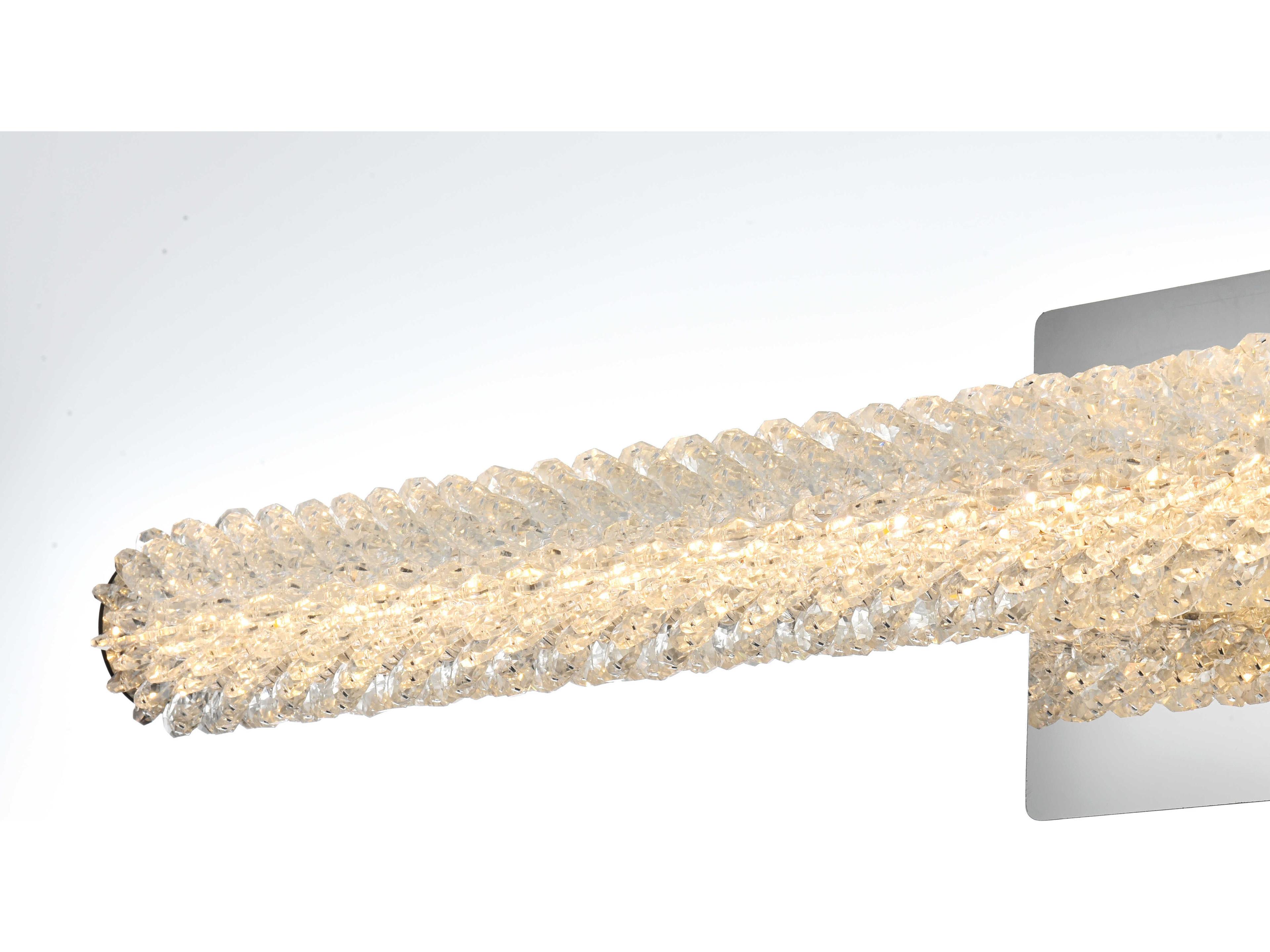 Elegant Lighting Bowen 1-Light Chrome Wall Sconce