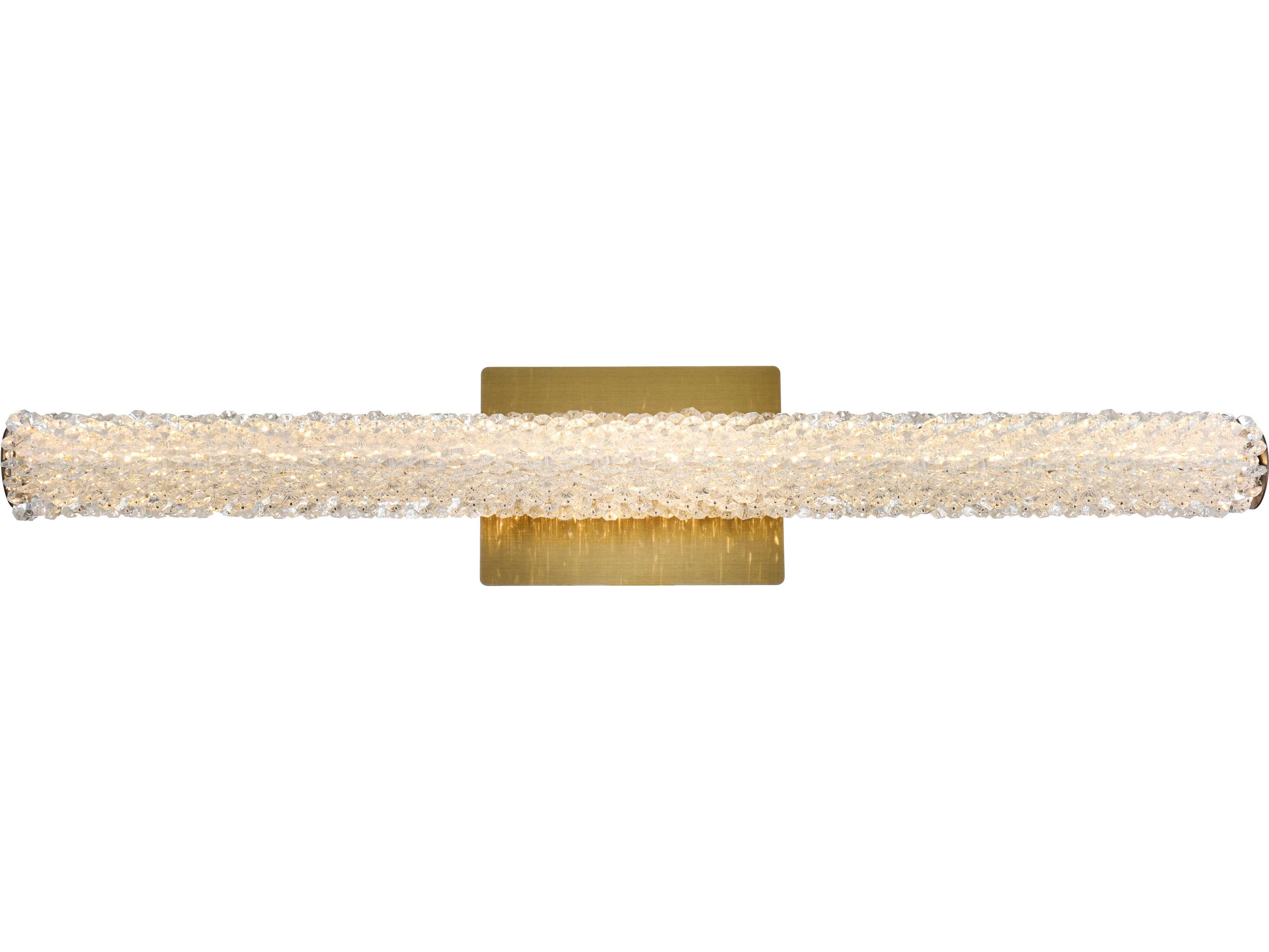 Elegant Lighting Bowen 1-Light Satin Gold Wall Sconce