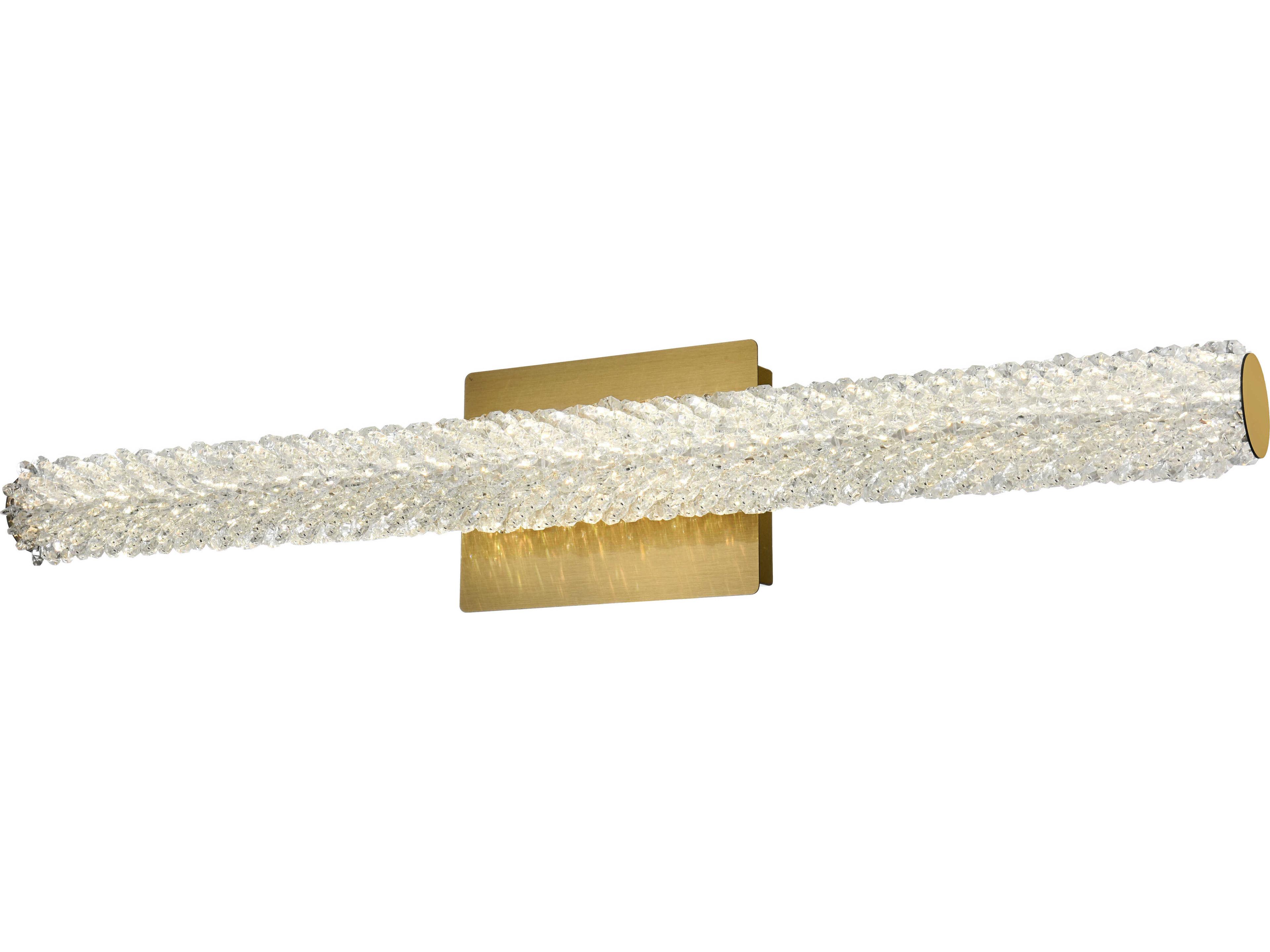 Elegant Lighting Bowen 1-Light Satin Gold Wall Sconce