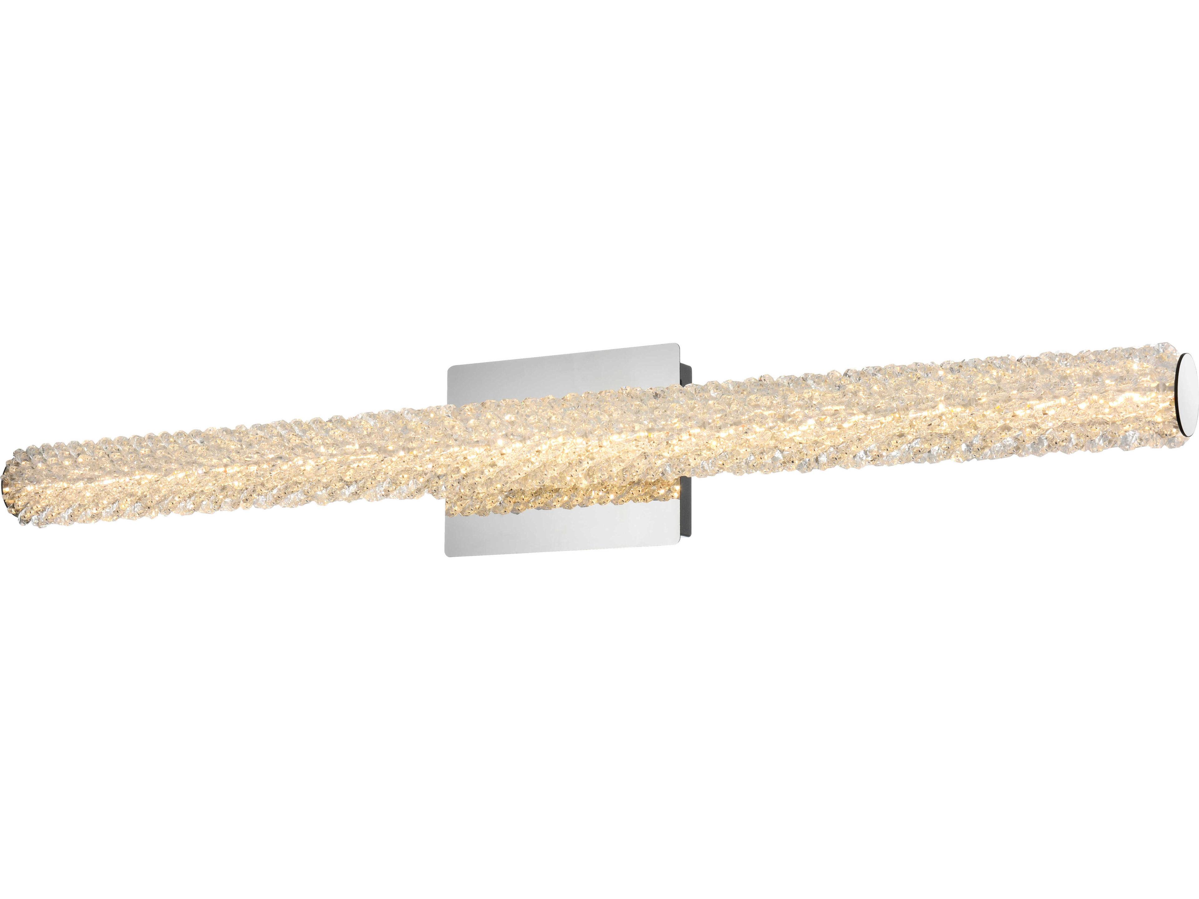 Elegant Lighting Bowen 1-Light Chrome Wall Sconce