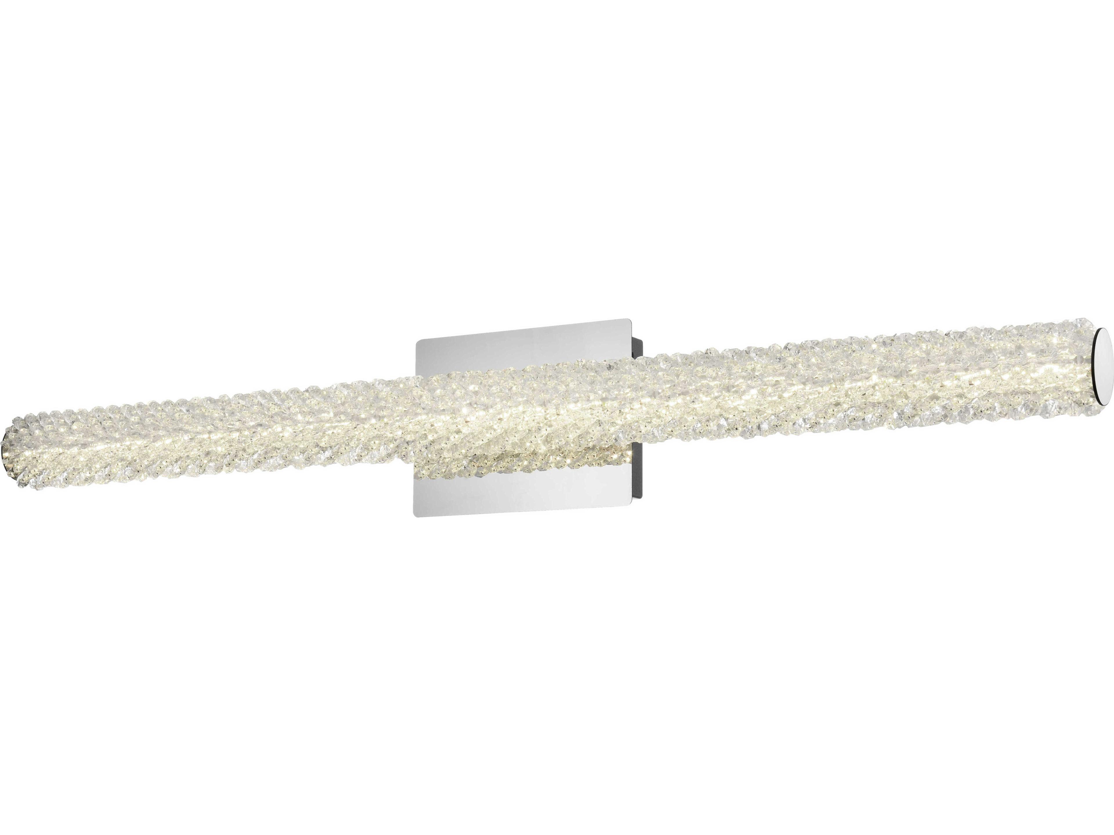 Elegant Lighting Bowen 1-Light Chrome Wall Sconce