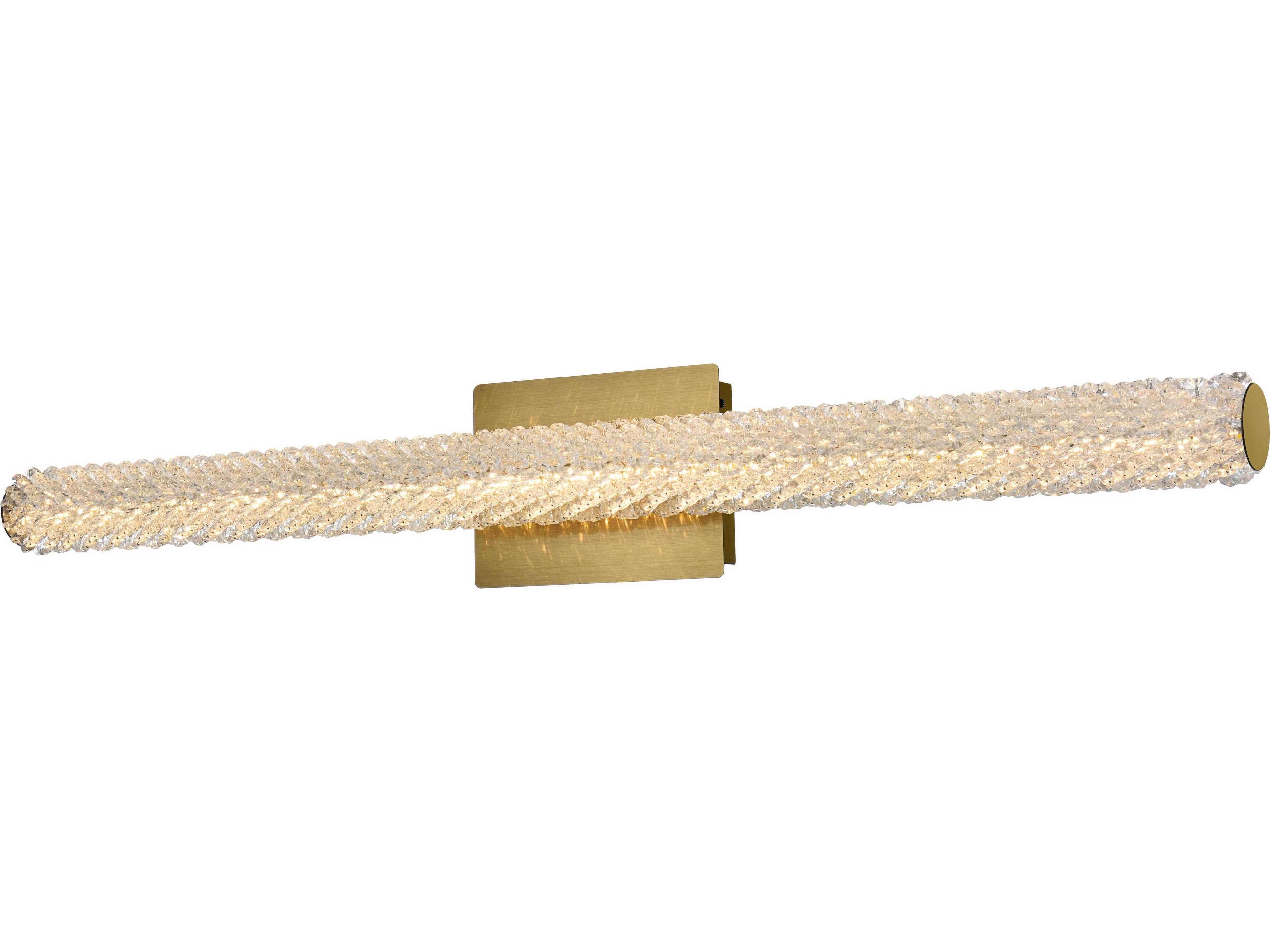 Elegant Lighting Bowen 1-Light Satin Gold Wall Sconce