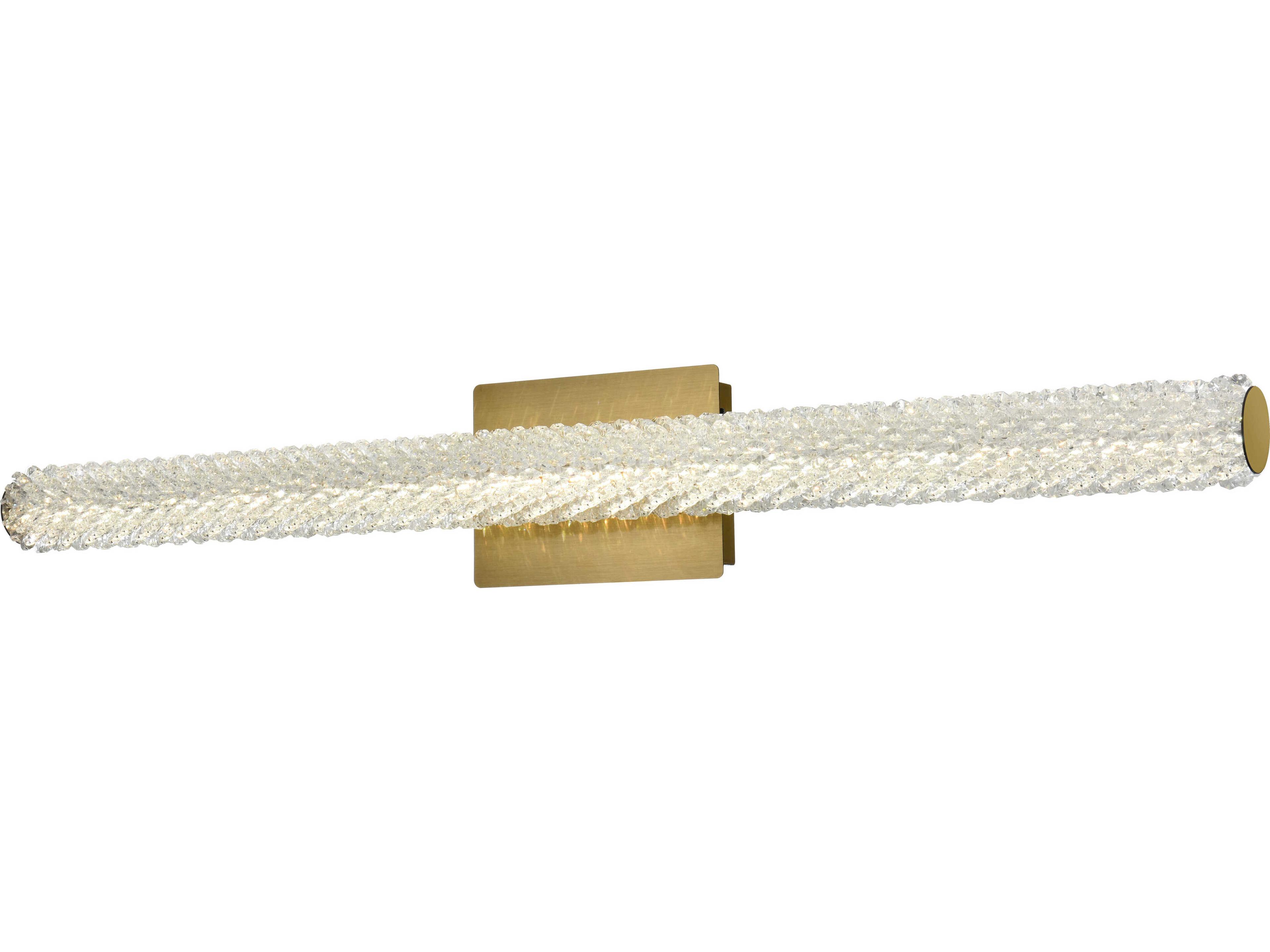 Elegant Lighting Bowen 1-Light Satin Gold Wall Sconce