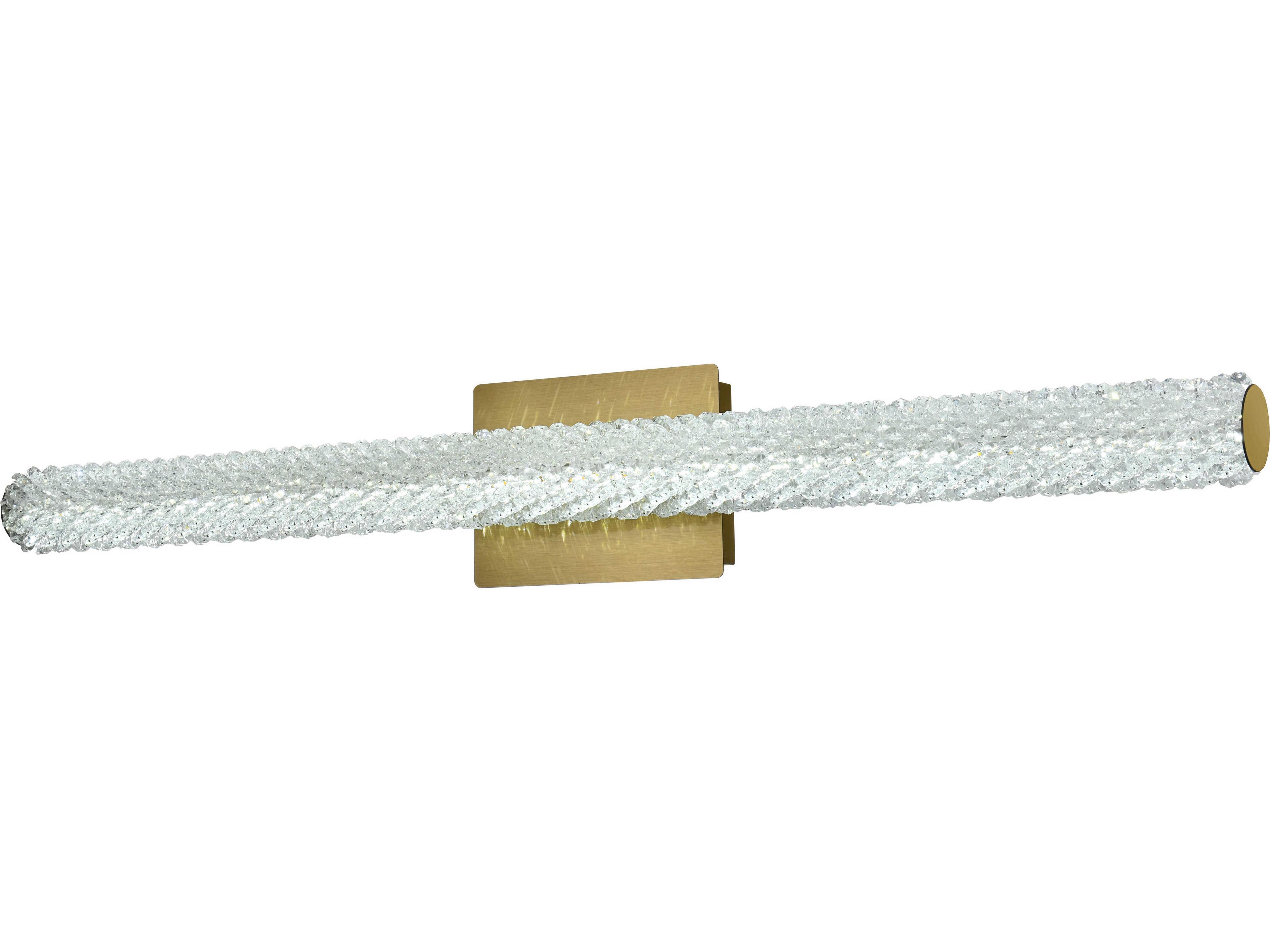 Elegant Lighting Bowen 1-Light Satin Gold Wall Sconce