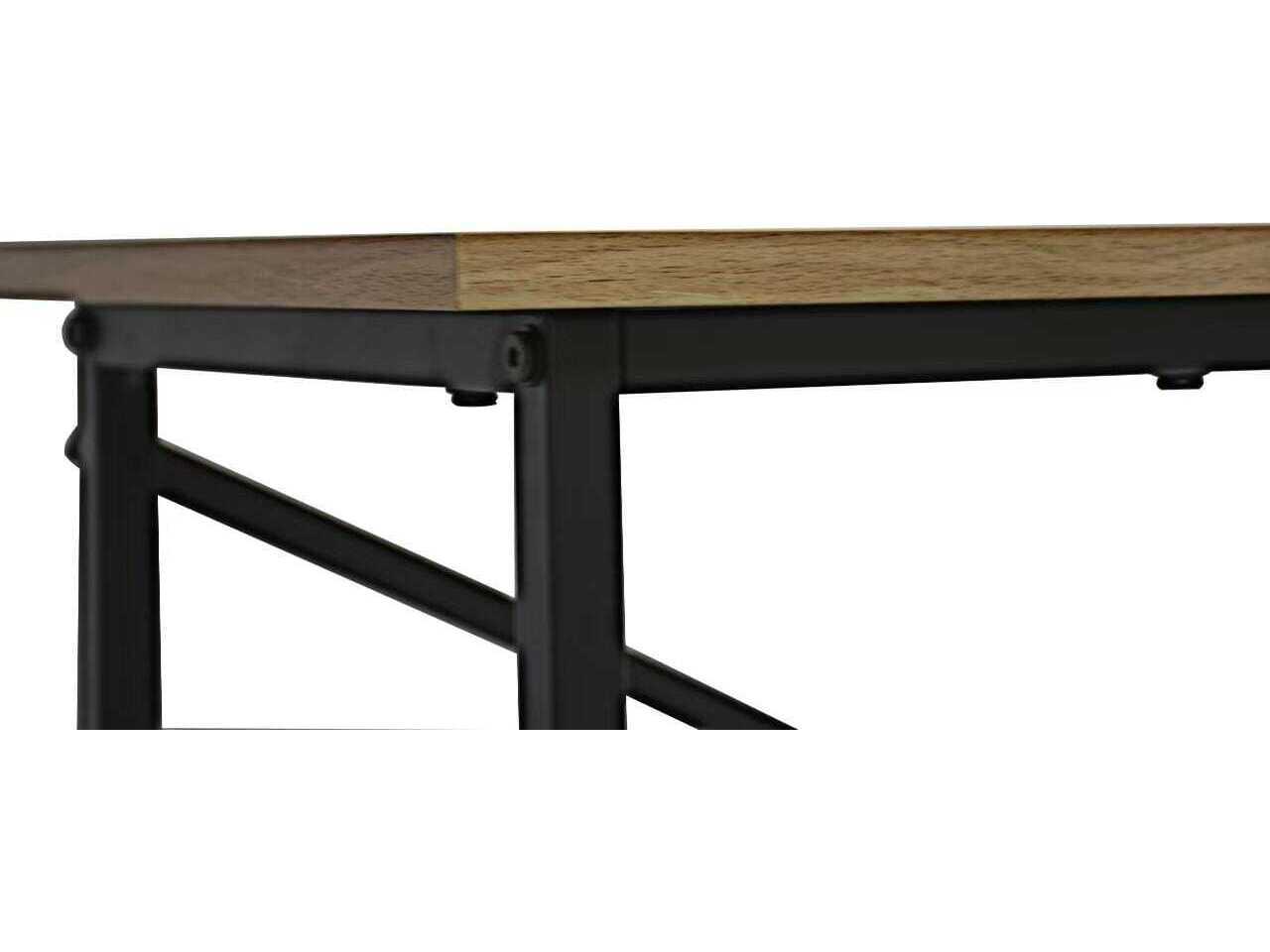 Elegant Lighting Billie Rectangular Natural Driftwood Console Table