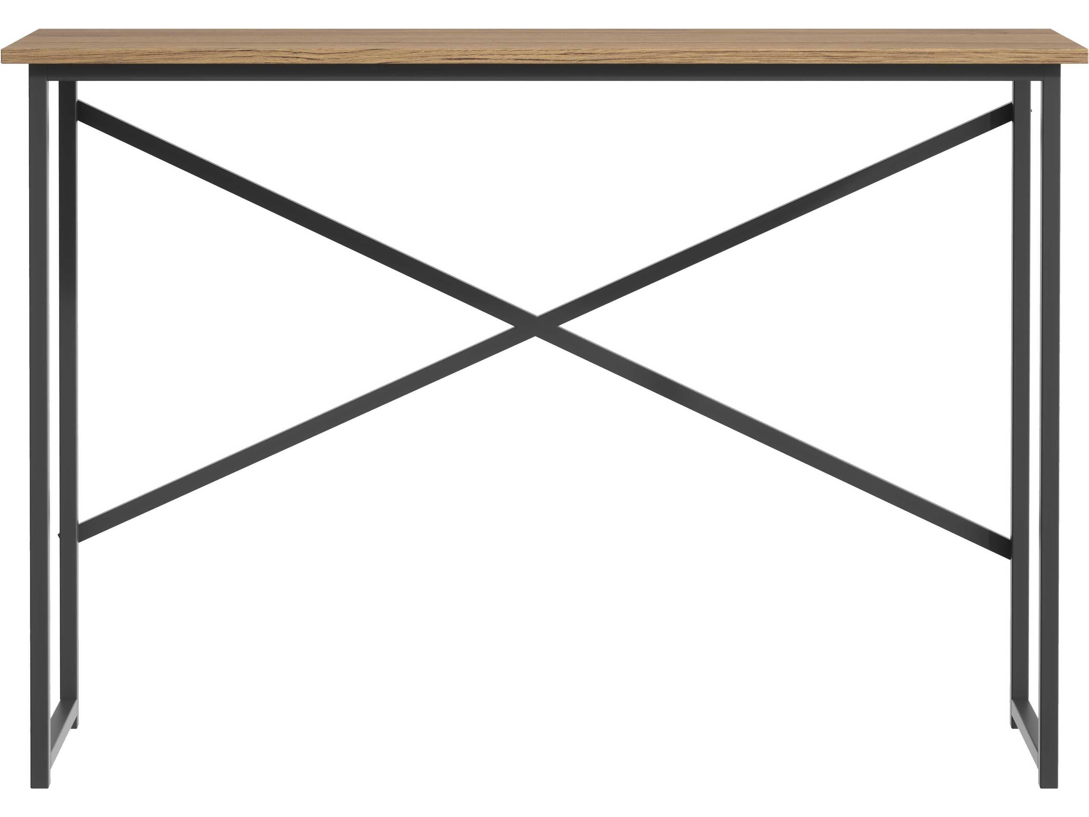 Elegant Lighting Billie Rectangular Natural Driftwood Console Table