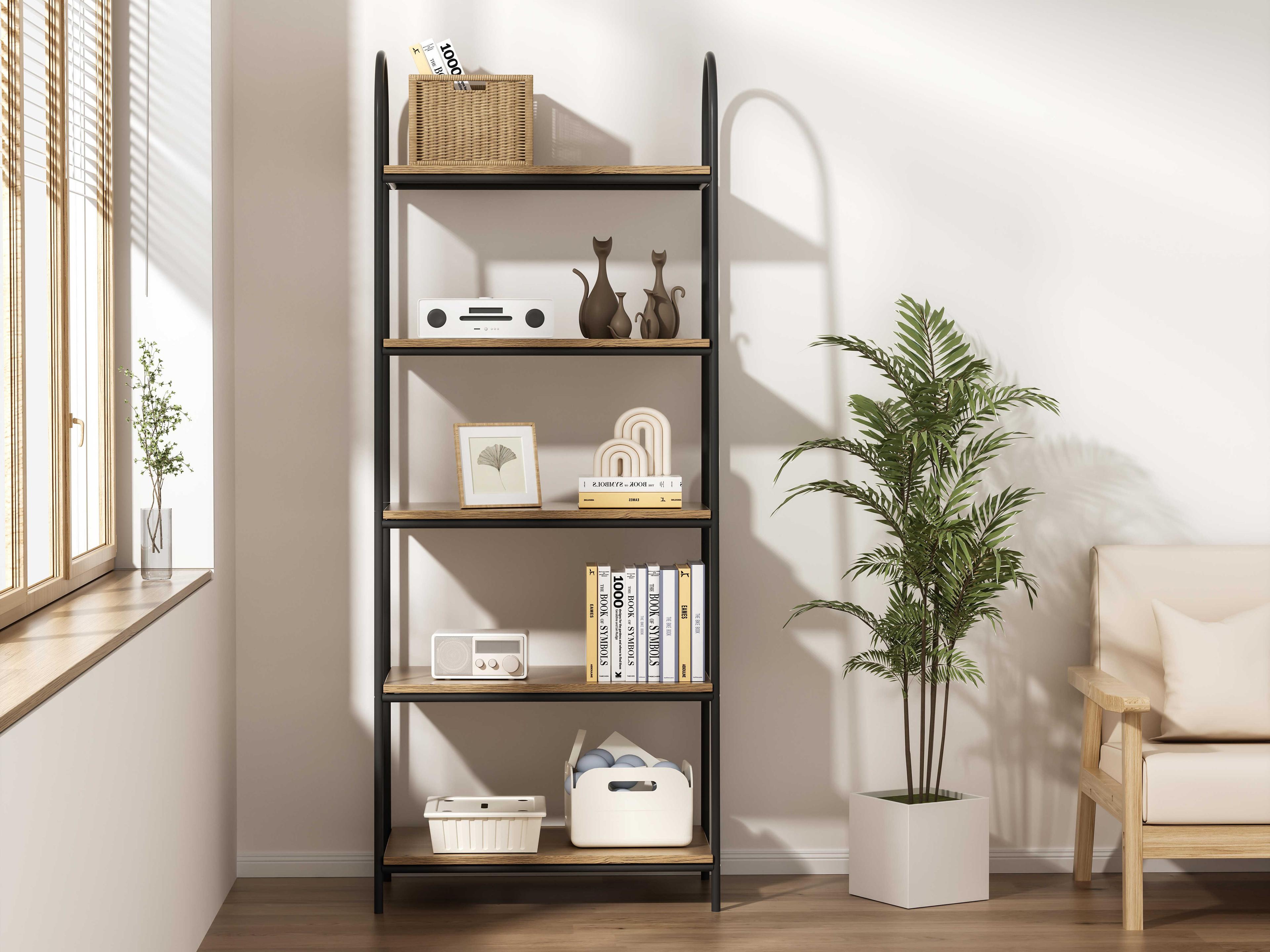 Elegant Lighting Billie Natural Driftwood Etagere