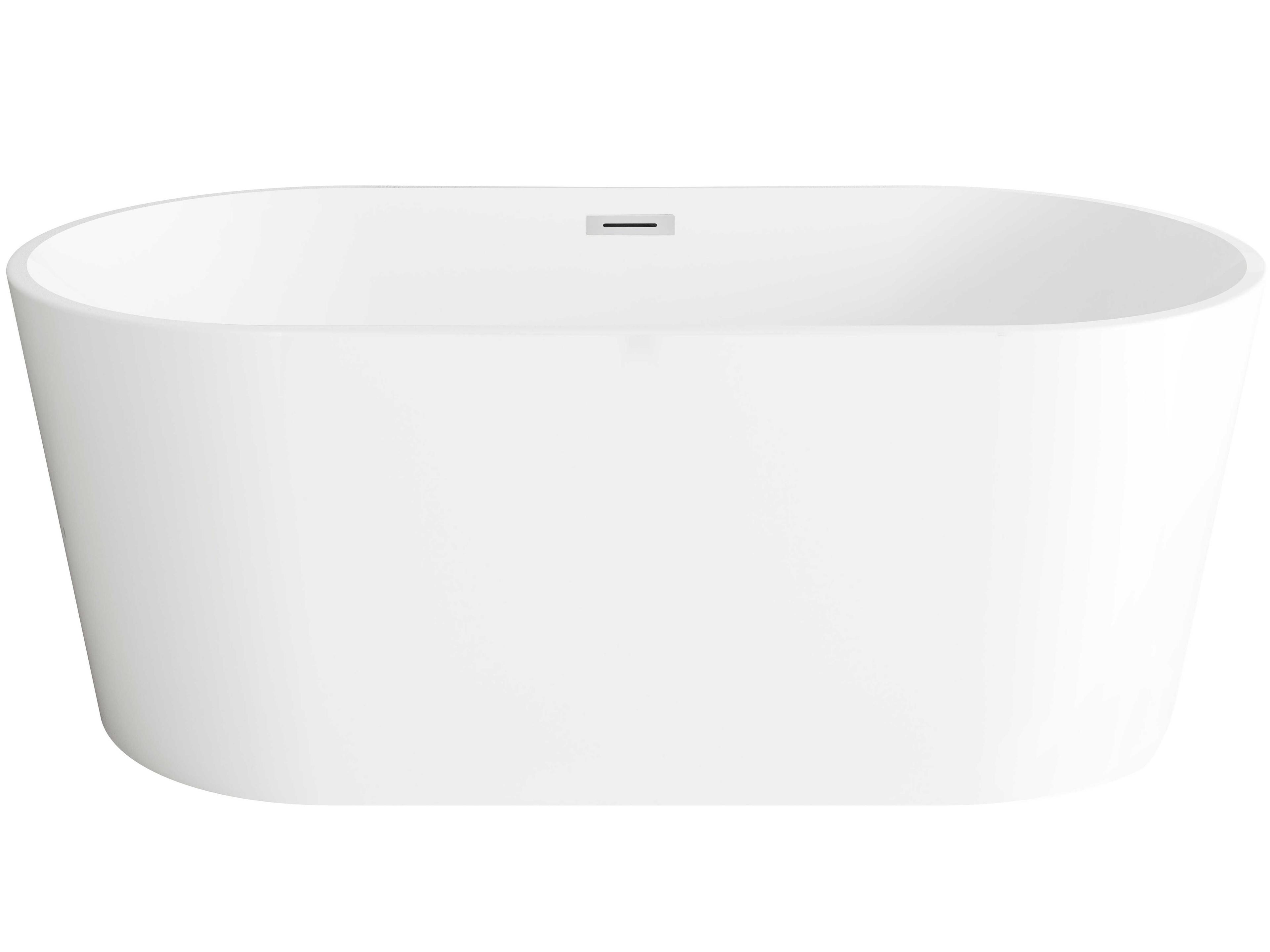 Elegant Lighting Springfield Glossy White Bathtub