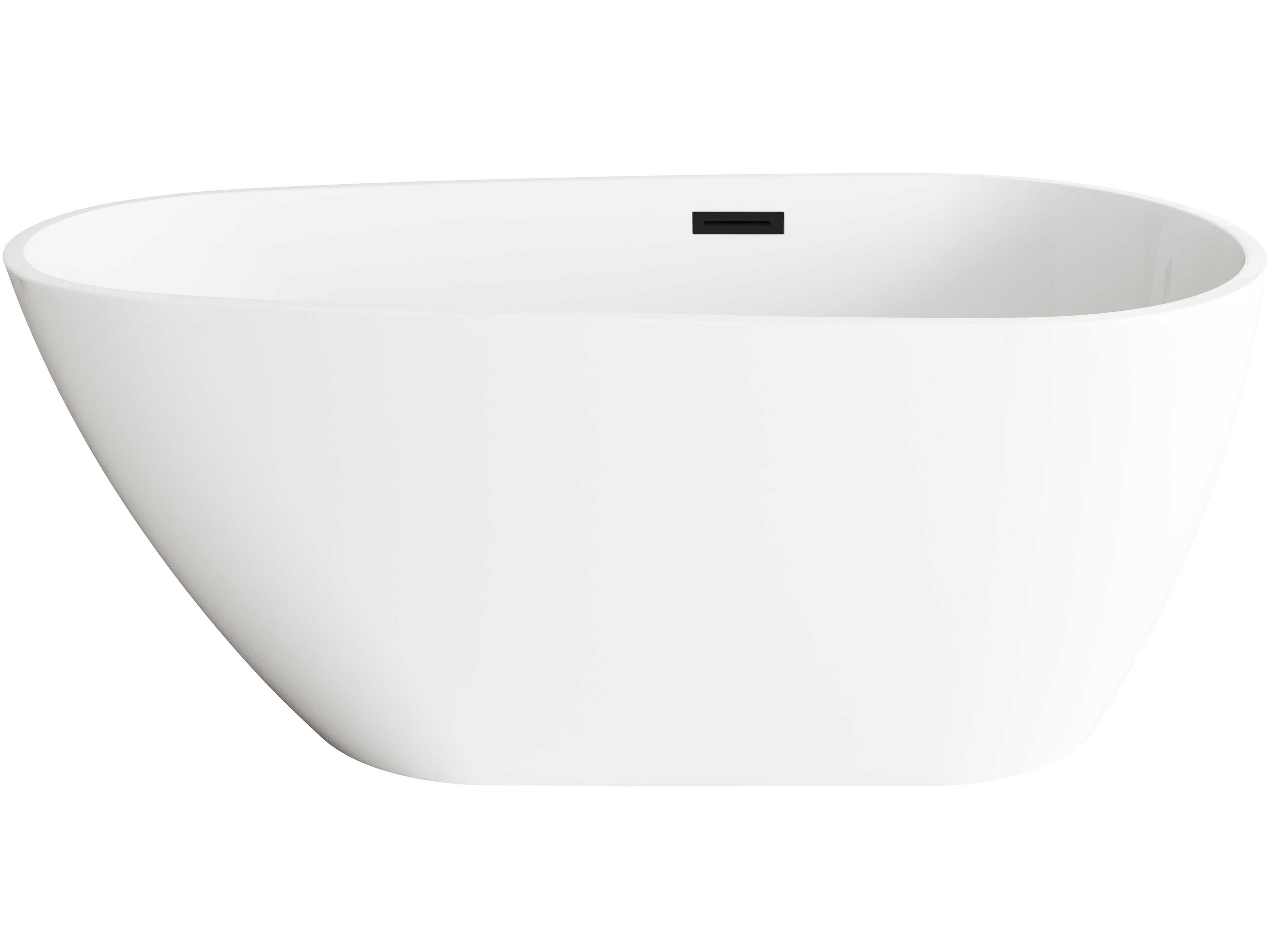 Elegant Lighting Clinton Glossy White Bathtub