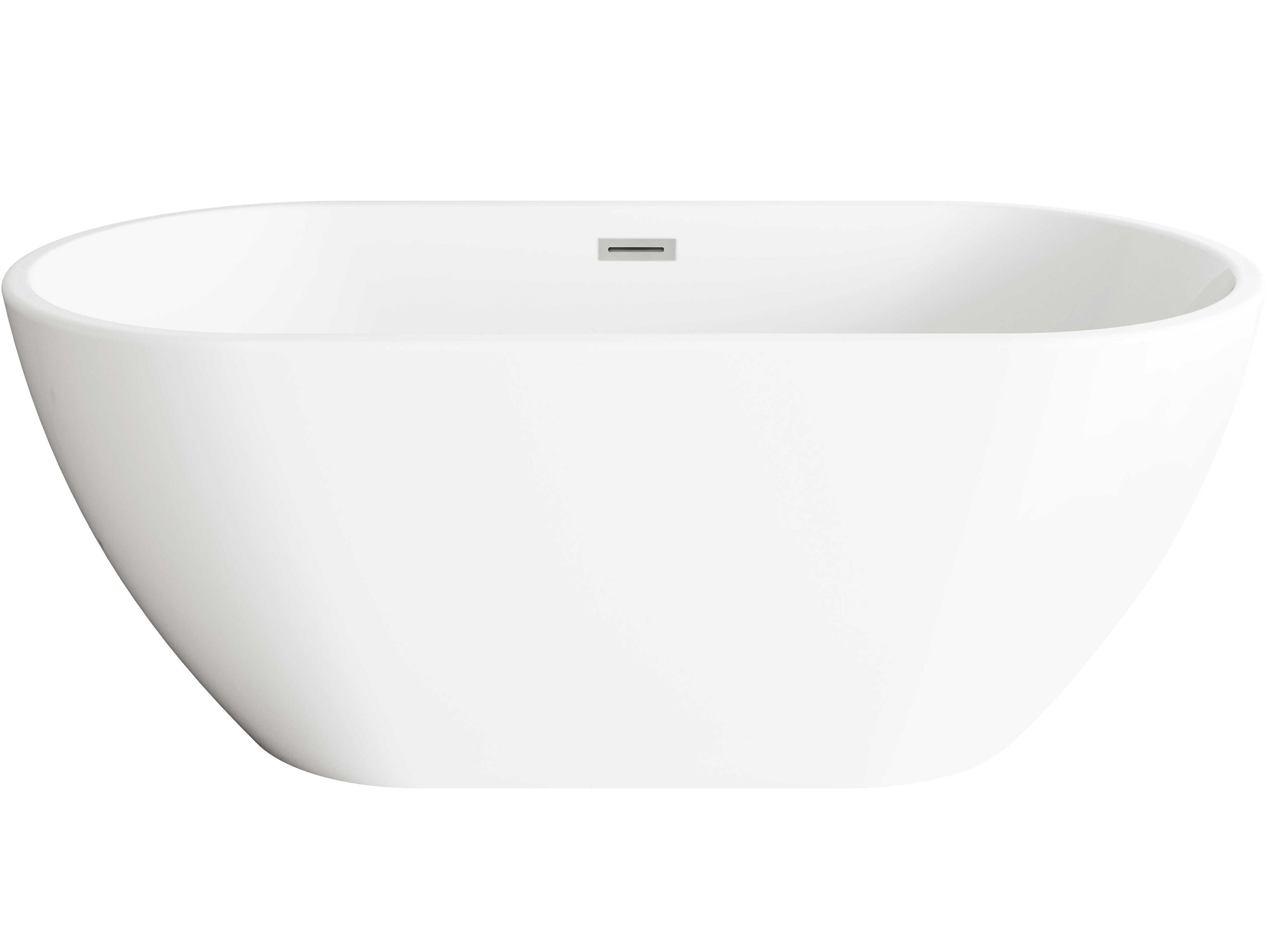 Elegant Lighting Fairview Glossy White Bathtub