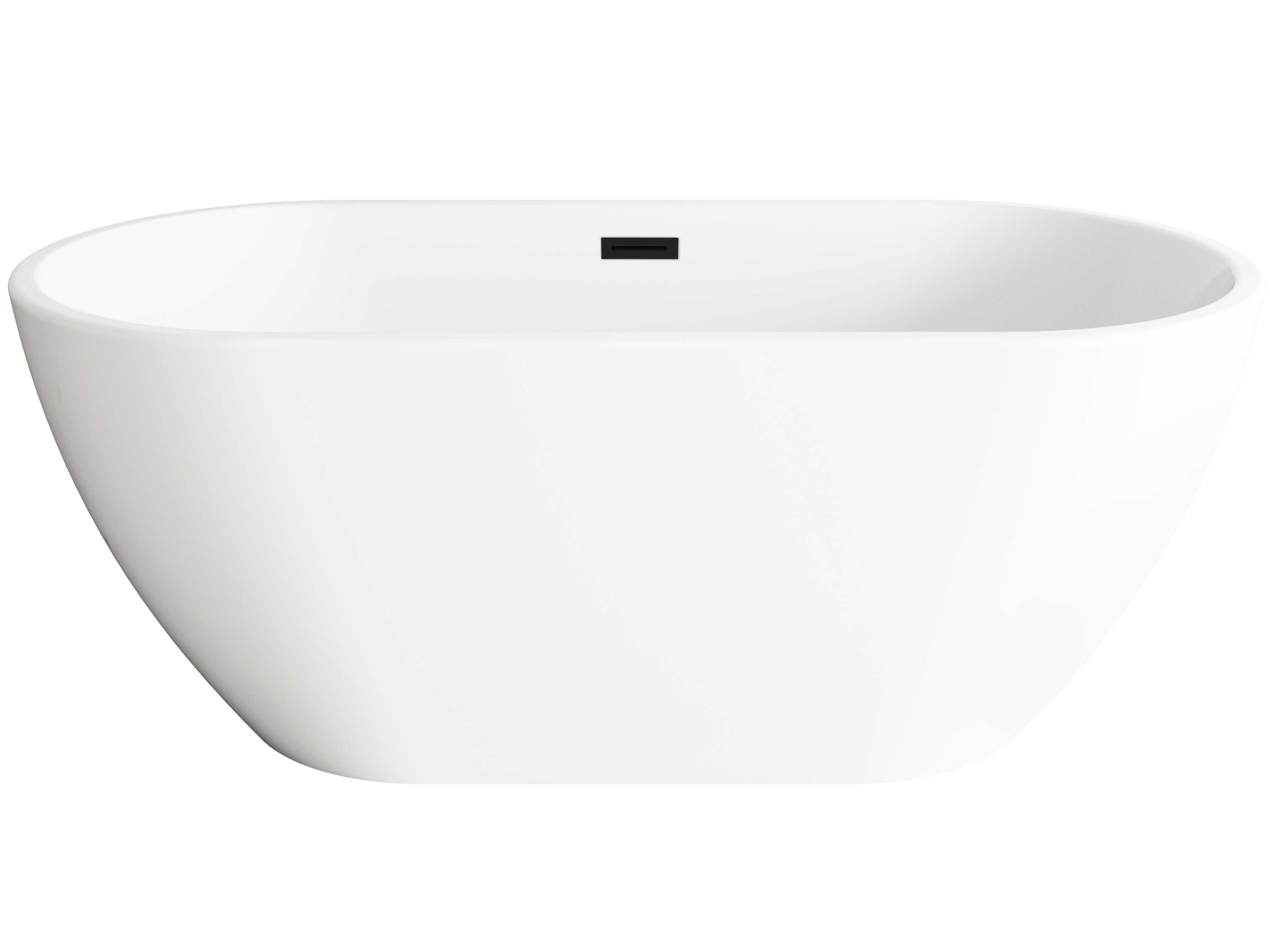Elegant Lighting Fairview Glossy White Bathtub