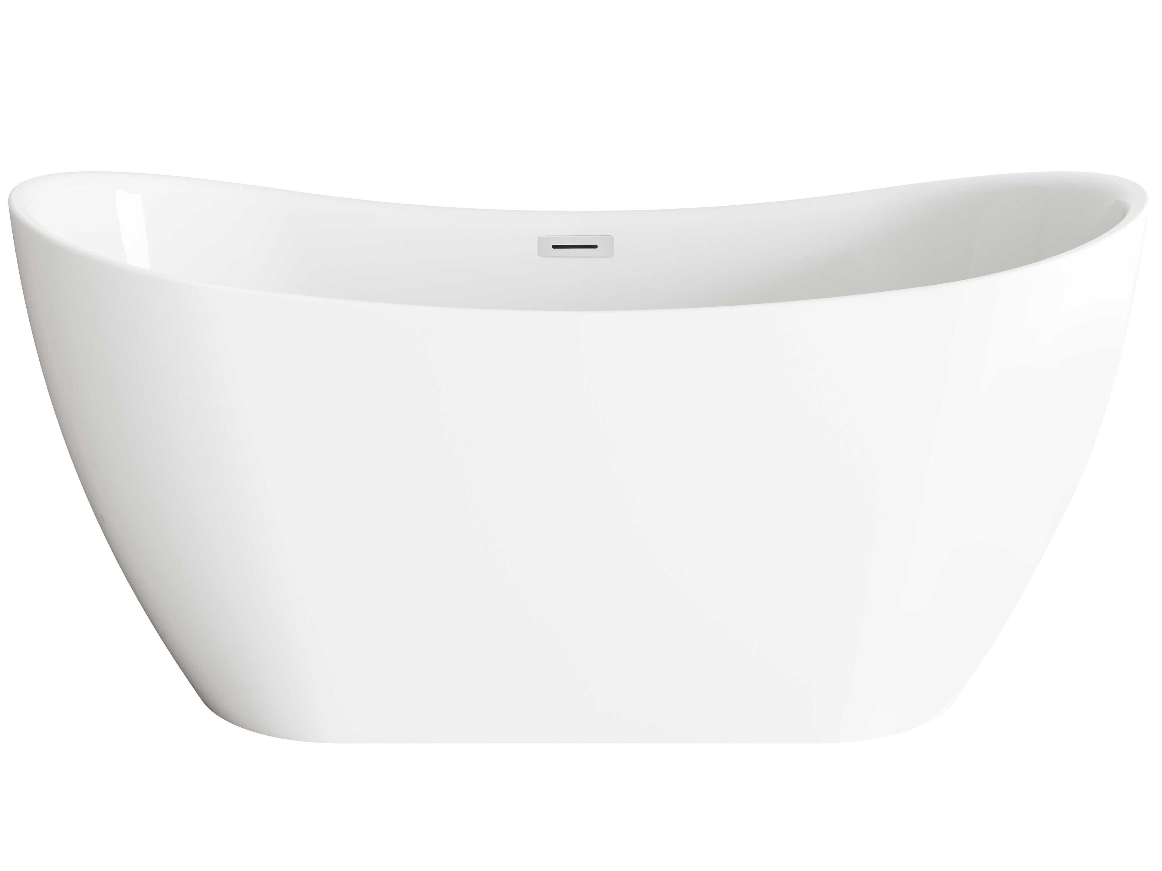Elegant Lighting Bristol Glossy White Bathtub