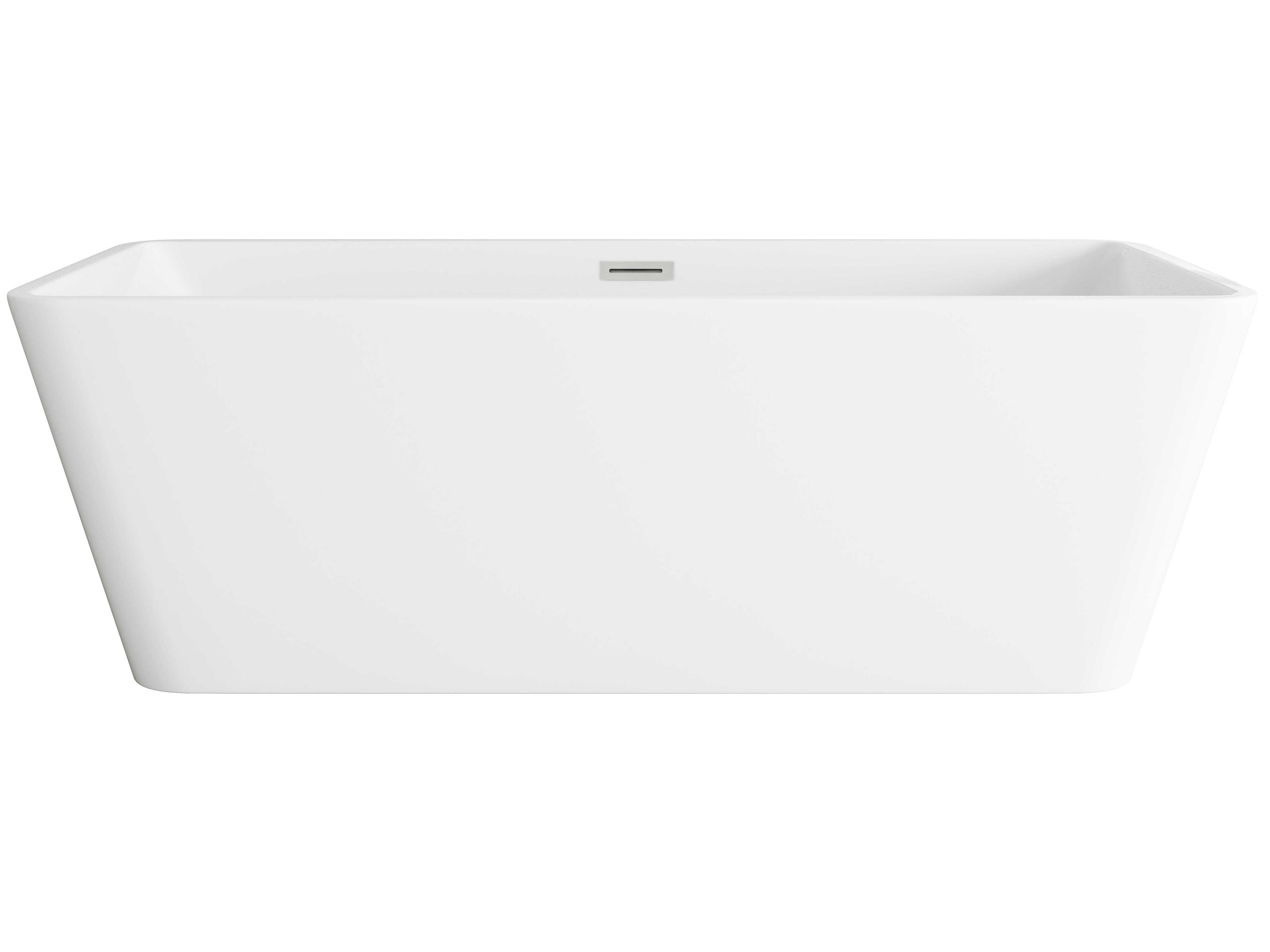 Elegant Lighting Jamison Glossy White Bathtub