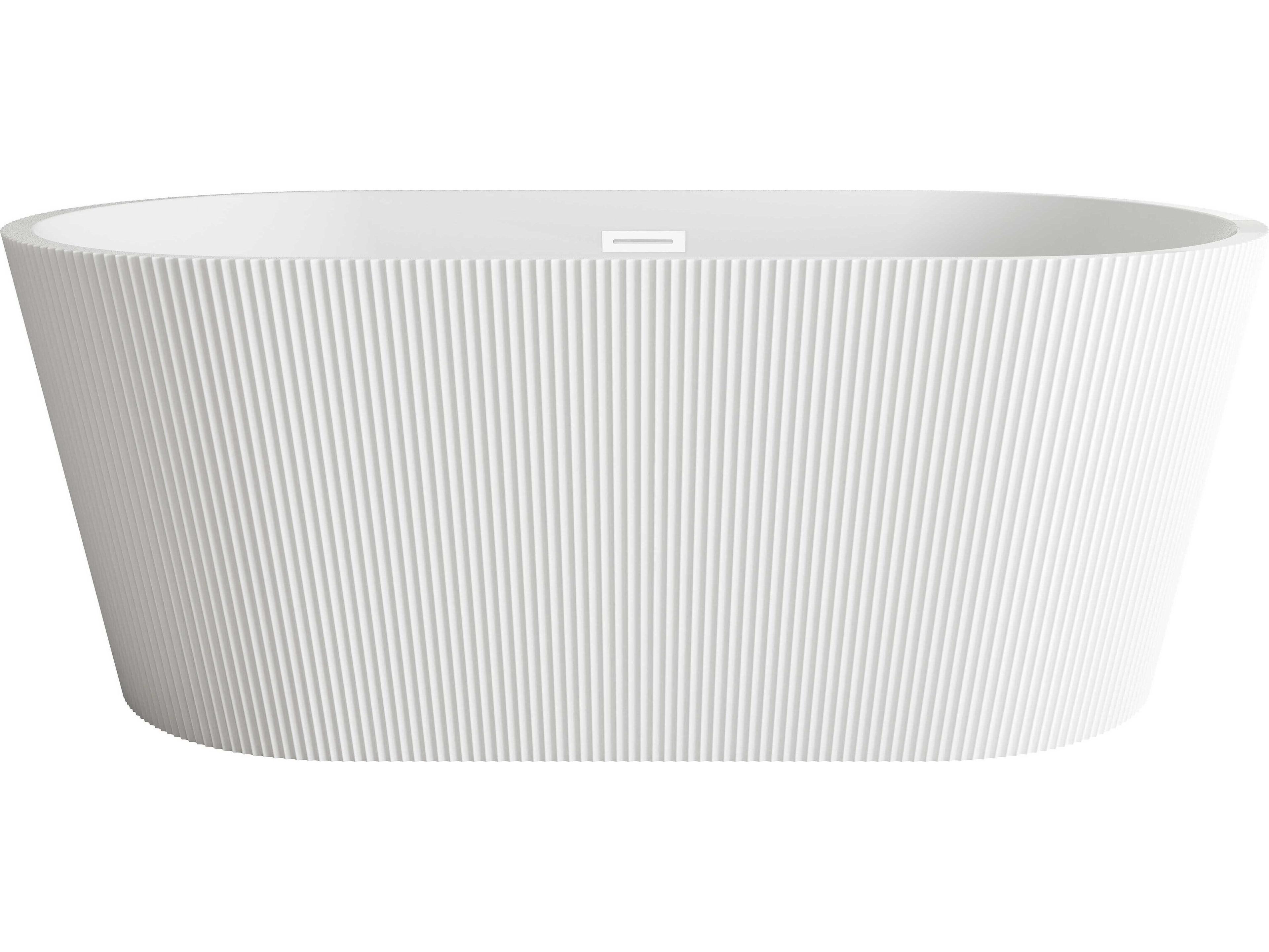 Elegant Lighting Bryant Glossy White Bathtub