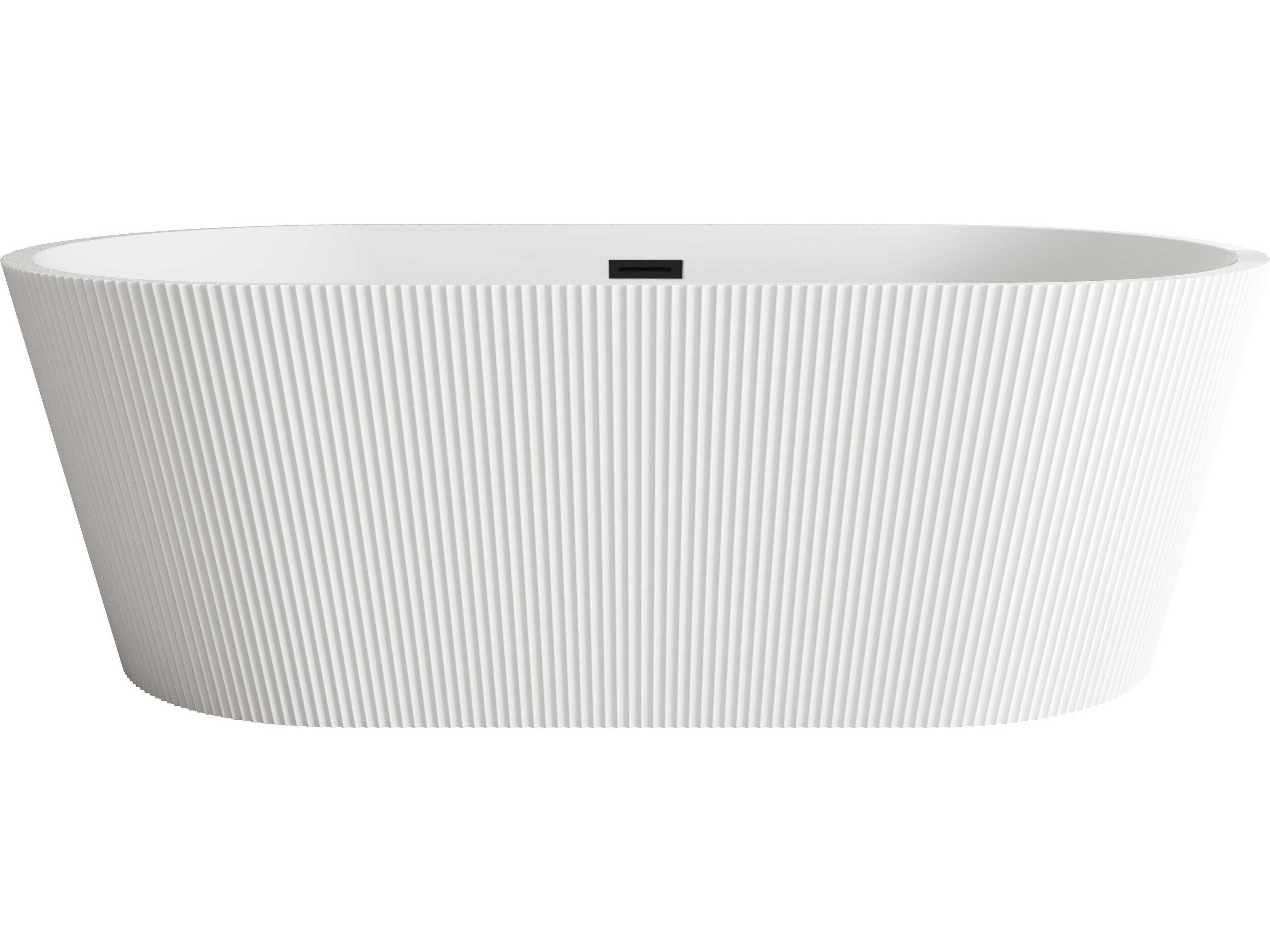 Elegant Lighting Bryant Glossy White Bathtub