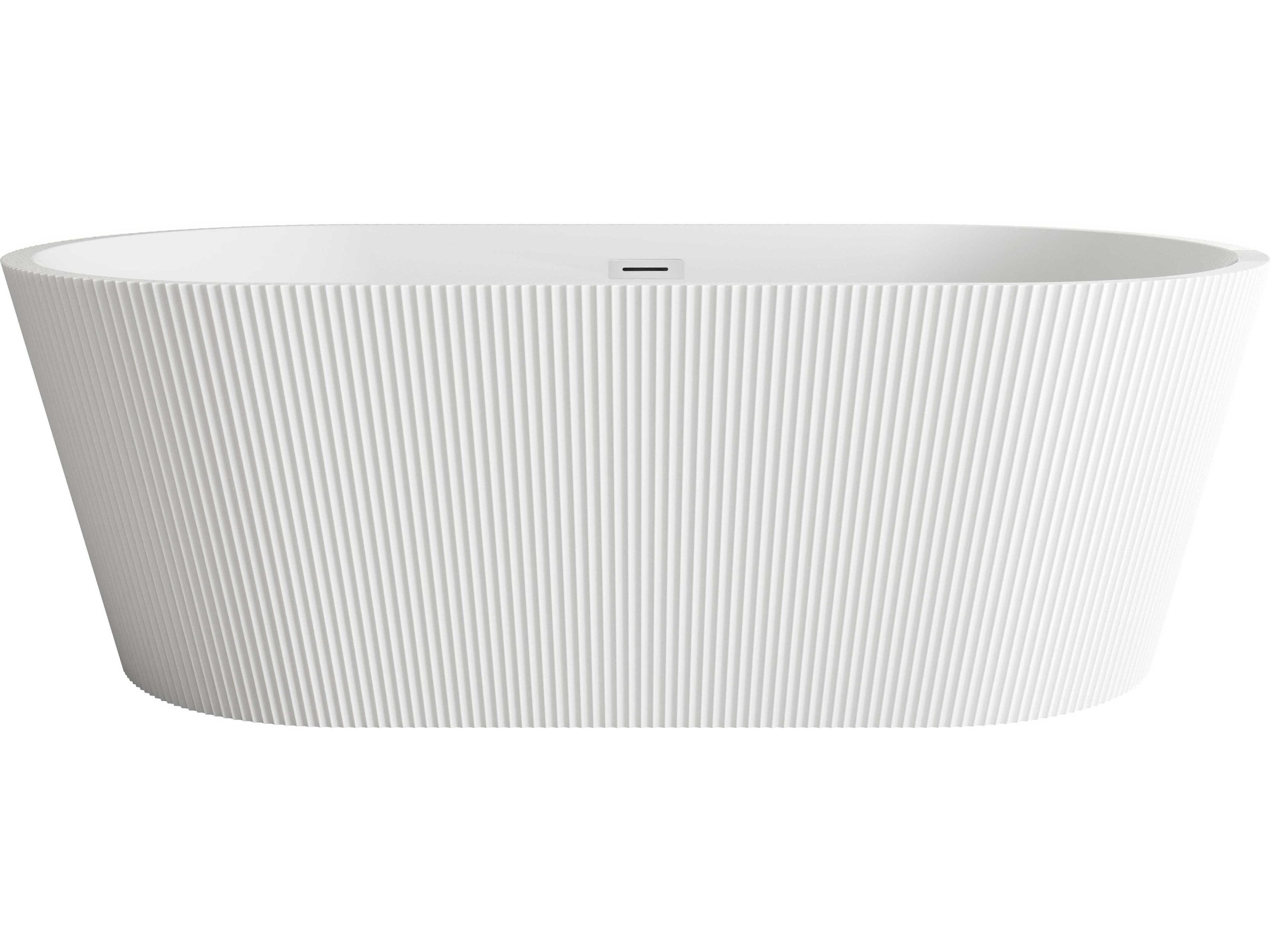 Elegant Lighting Bryant Glossy White Bathtub