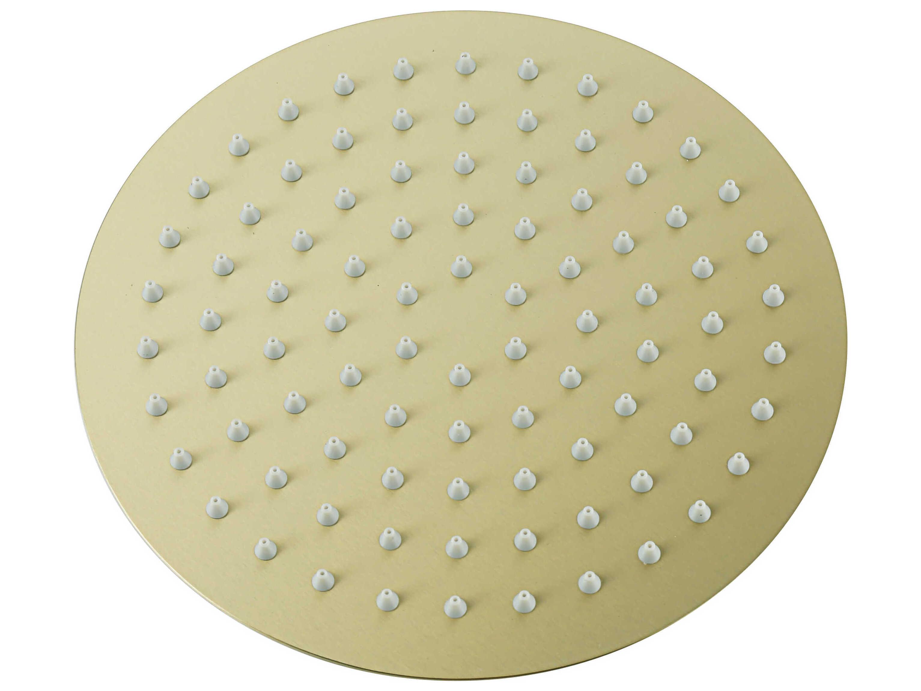 Elegant Lighting George Brushed Gold Shower and Tub Faucet