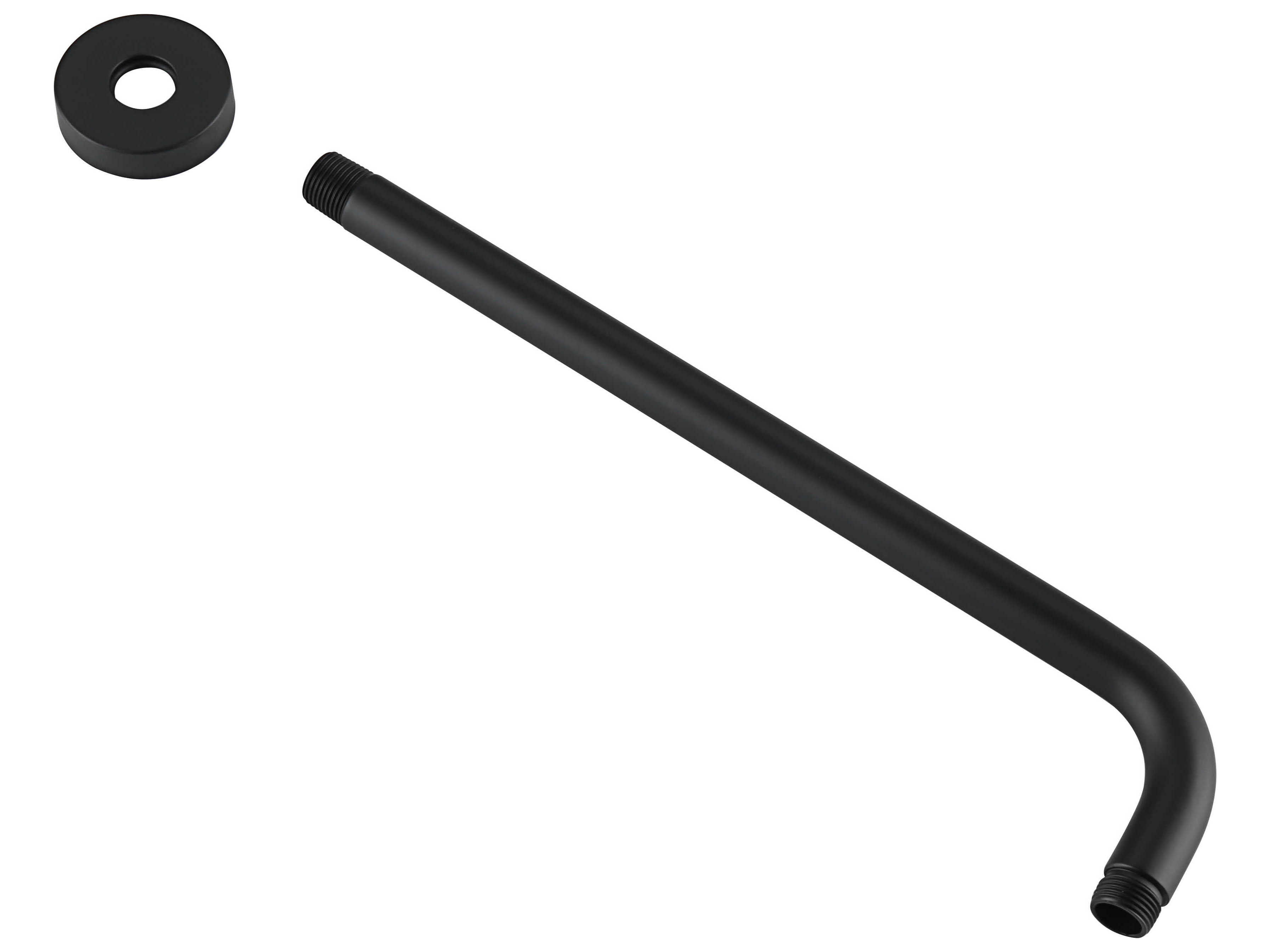 Elegant Lighting George Matte Black Shower and Tub Faucet