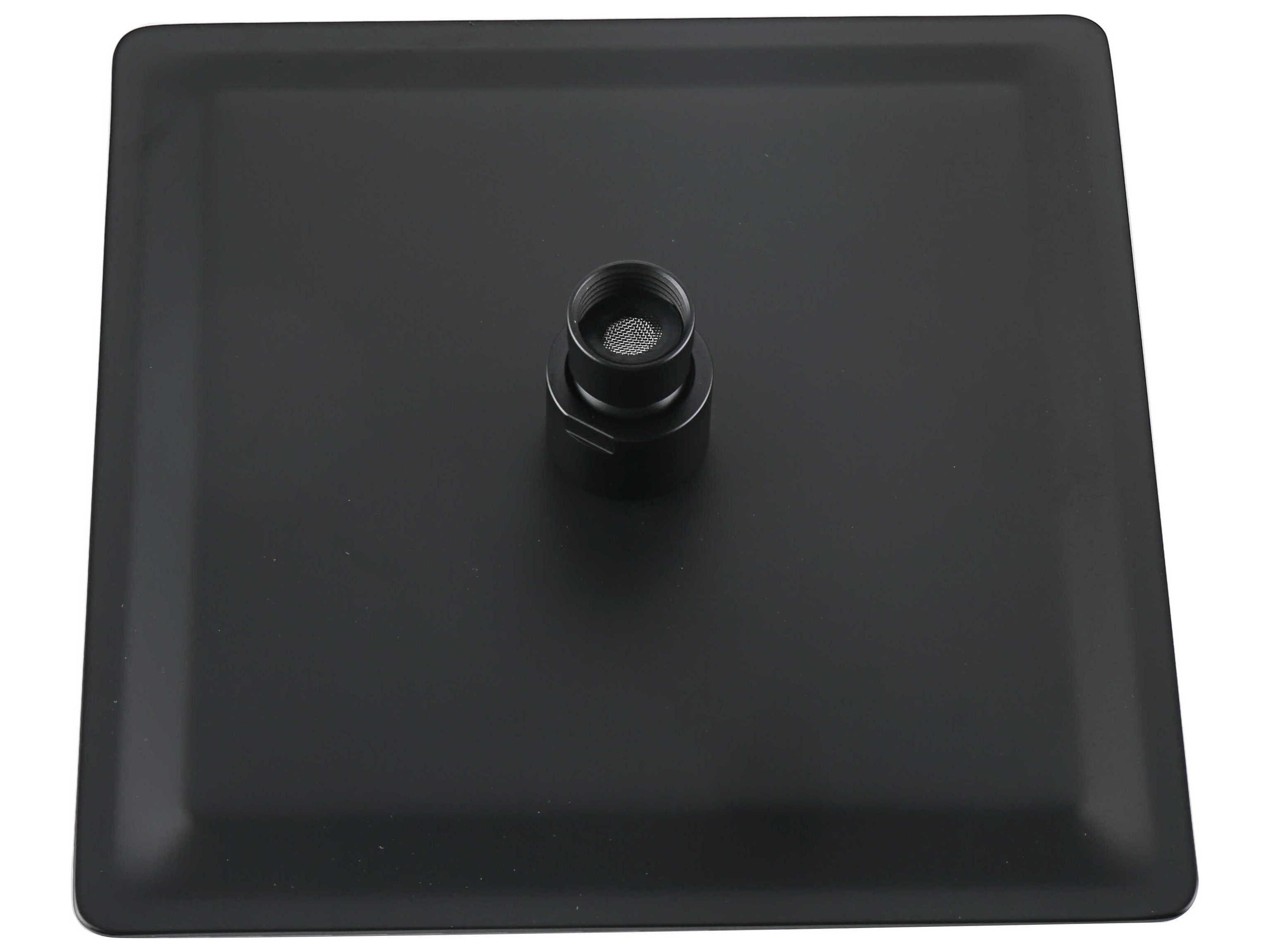 Elegant Lighting Petar Matte Black Shower and Tub Faucet