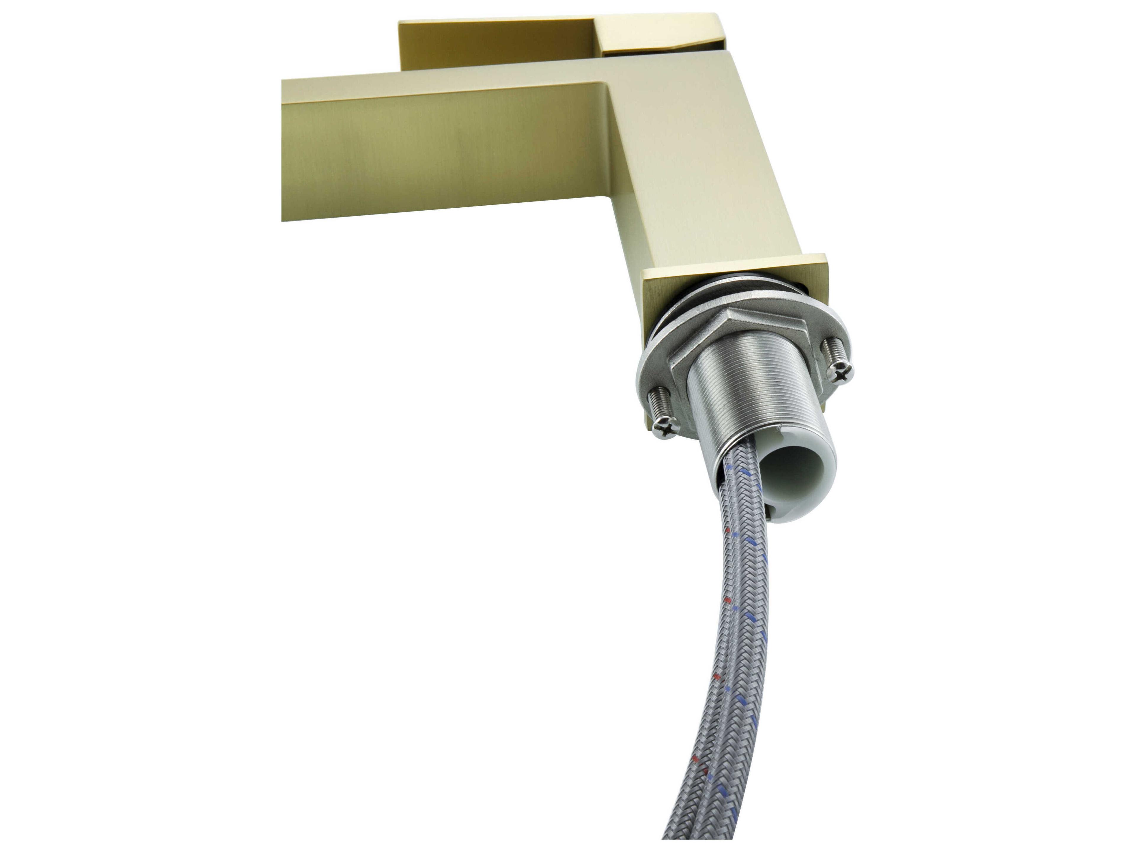 Elegant Lighting Jakob Brushed Gold Bathroom Faucet