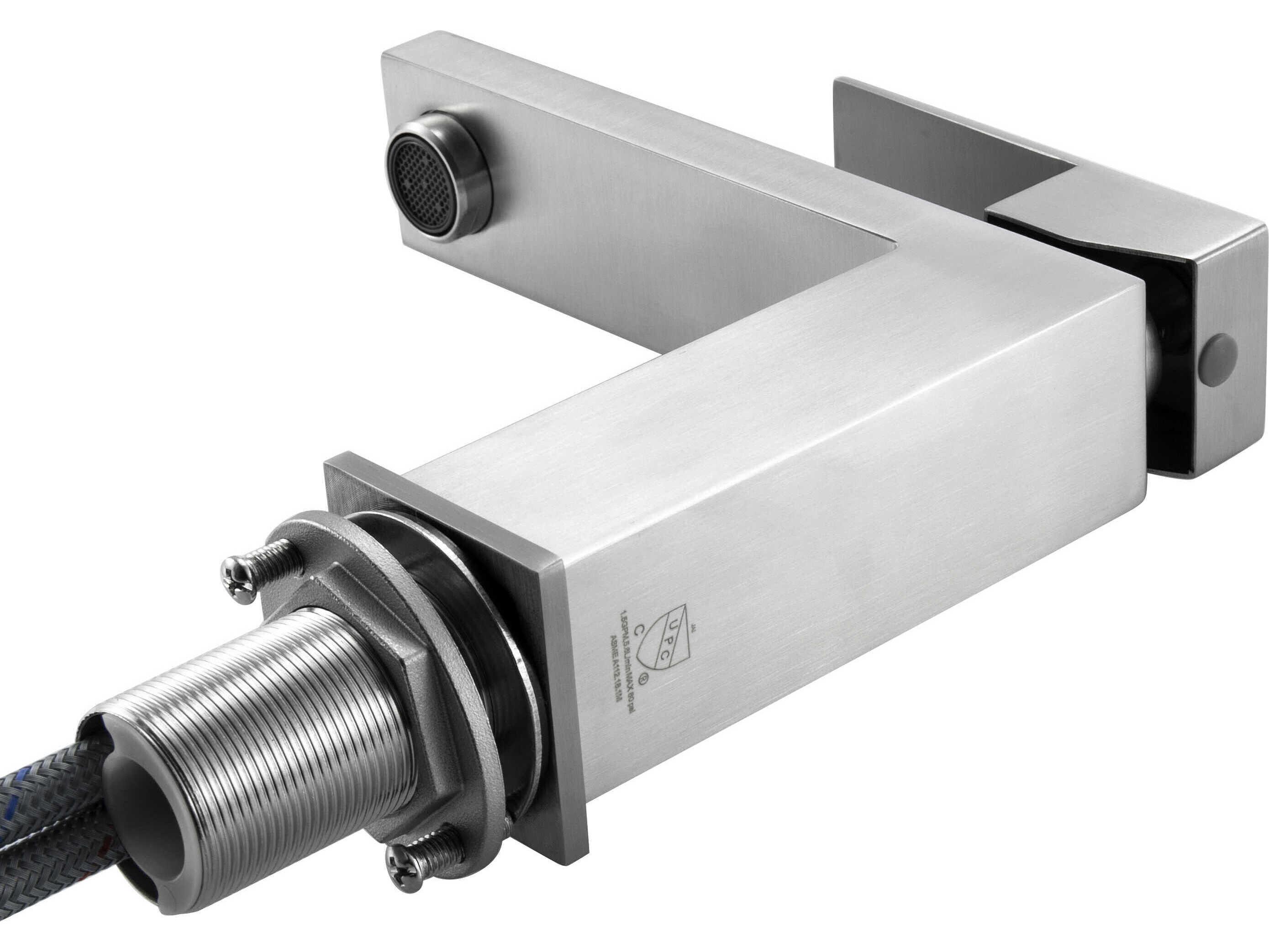 Elegant Lighting Jakob Brushed Nickel Bathroom Faucet