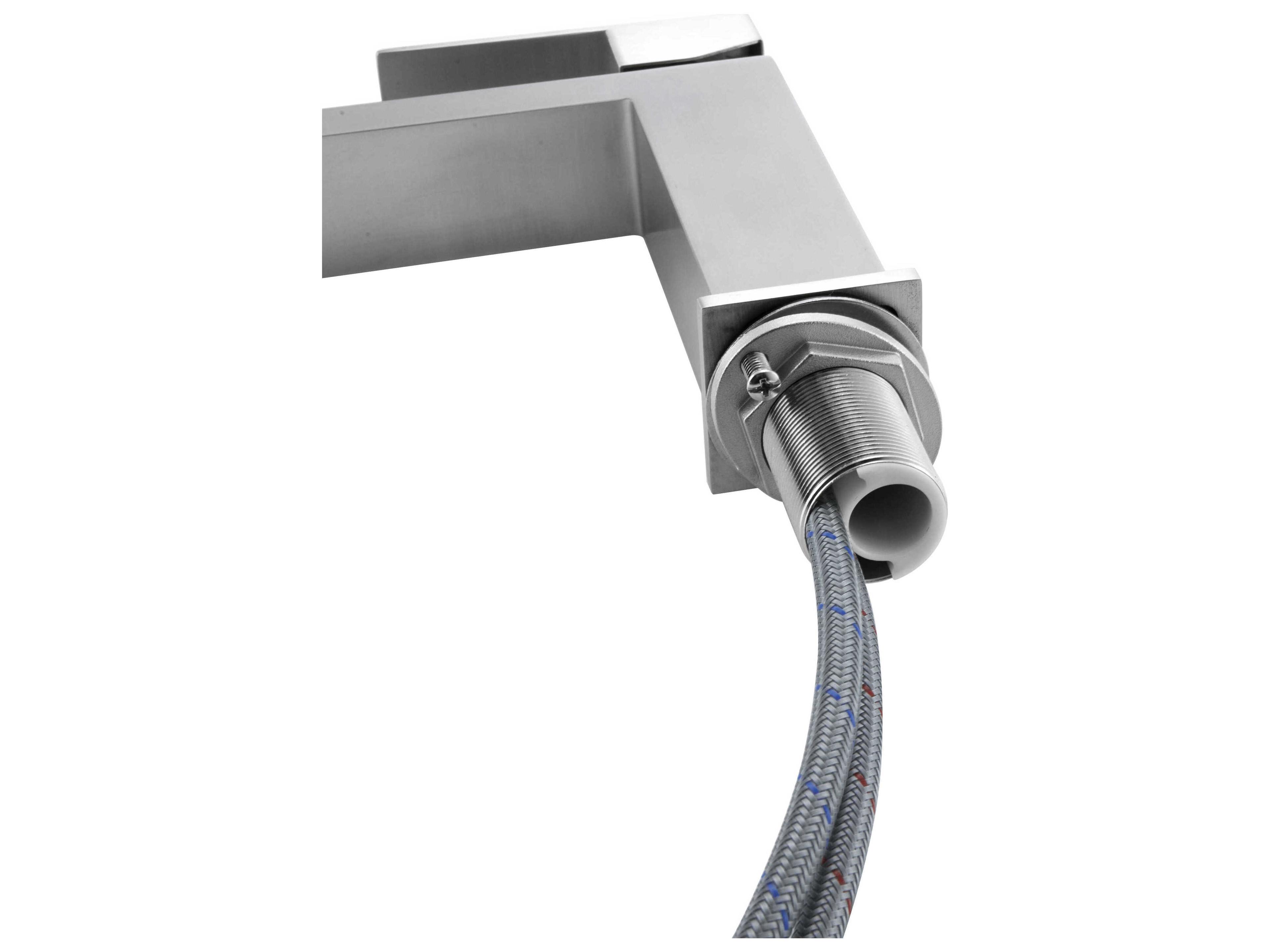 Elegant Lighting Jakob Brushed Nickel Bathroom Faucet