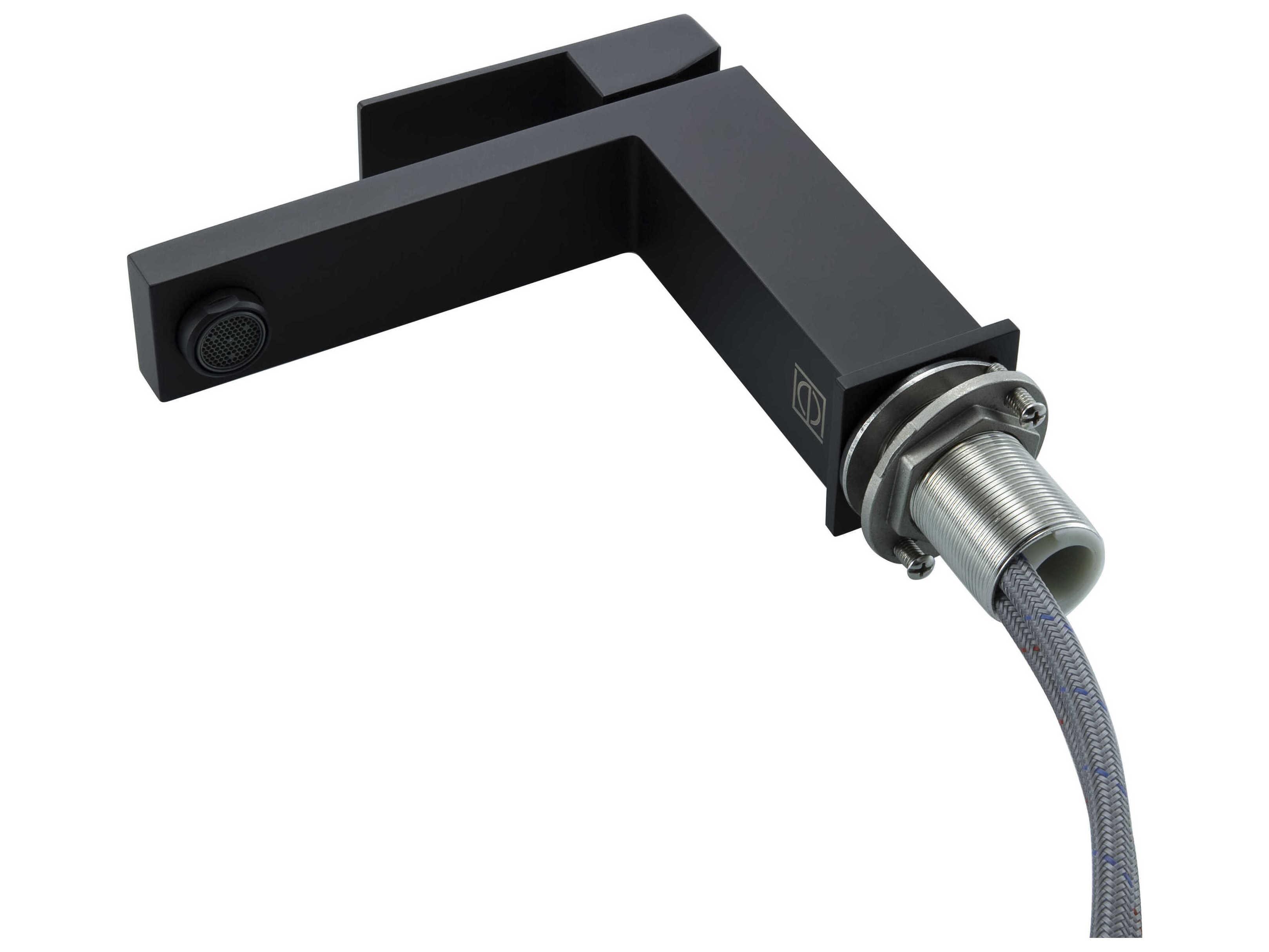 Elegant Lighting Jakob Matte Black Bathroom Faucet