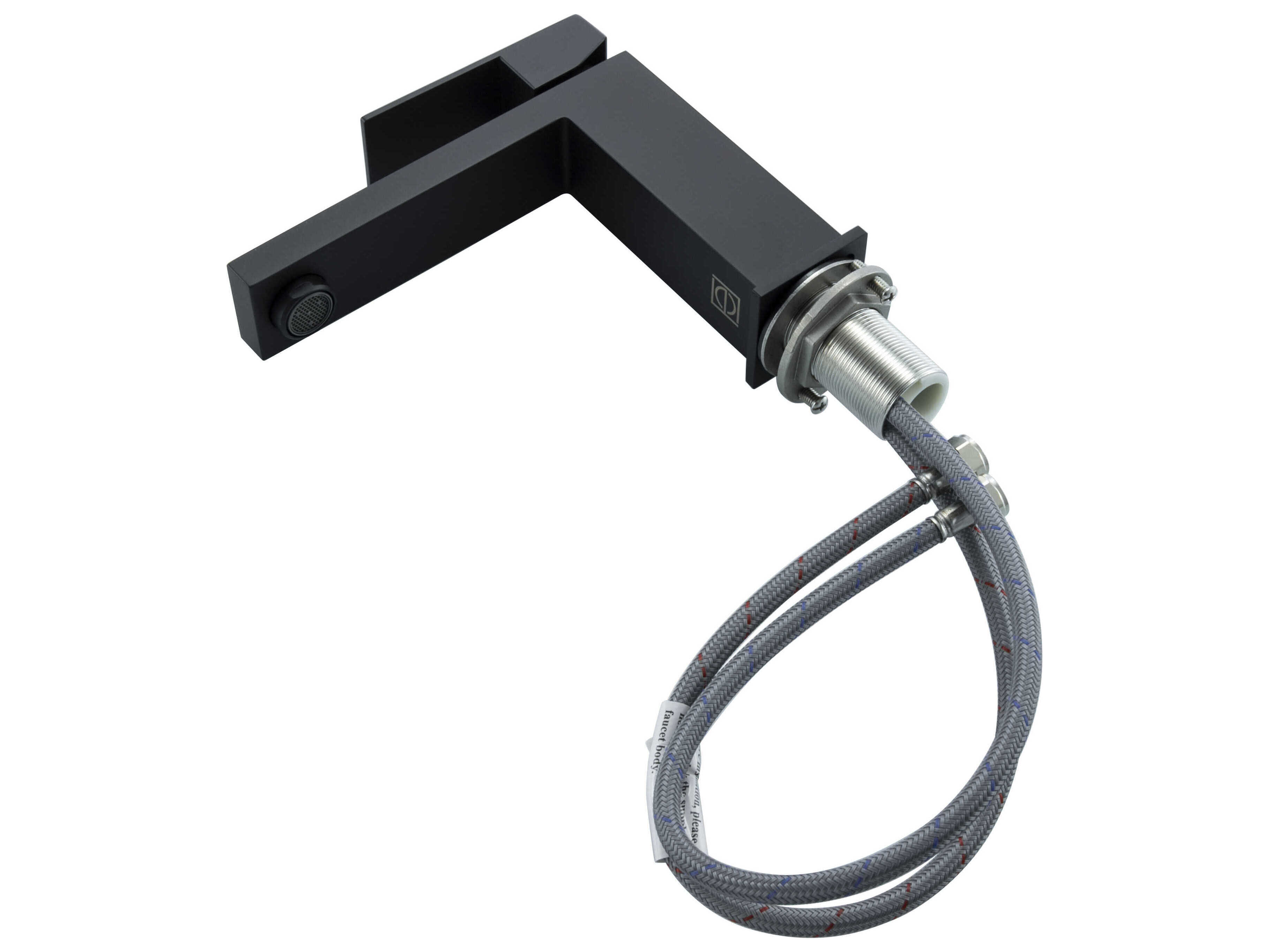 Elegant Lighting Jakob Matte Black Bathroom Faucet