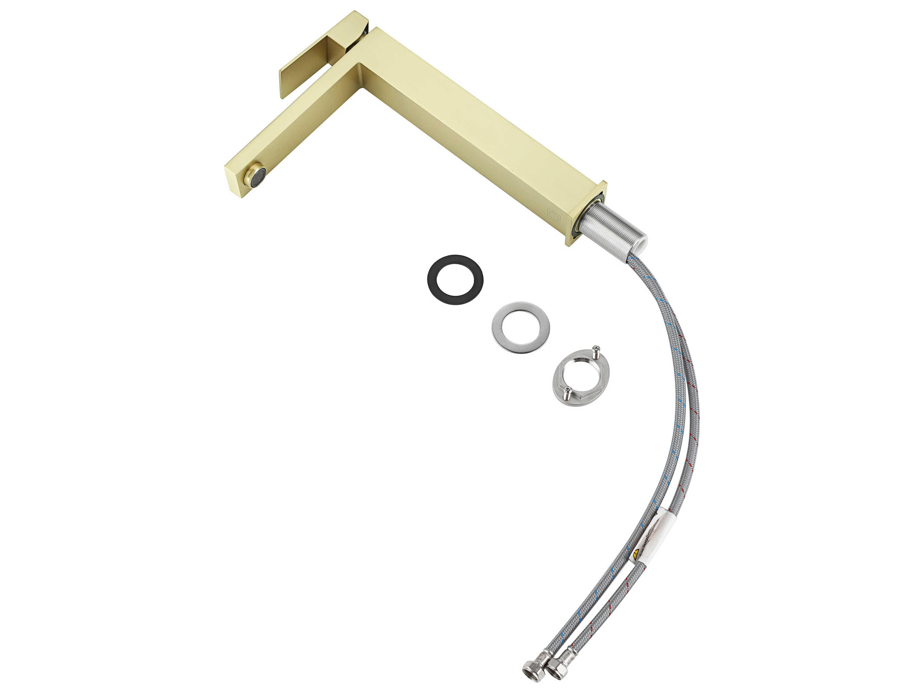 Elegant Lighting Jakob Brushed Gold Bathroom Faucet