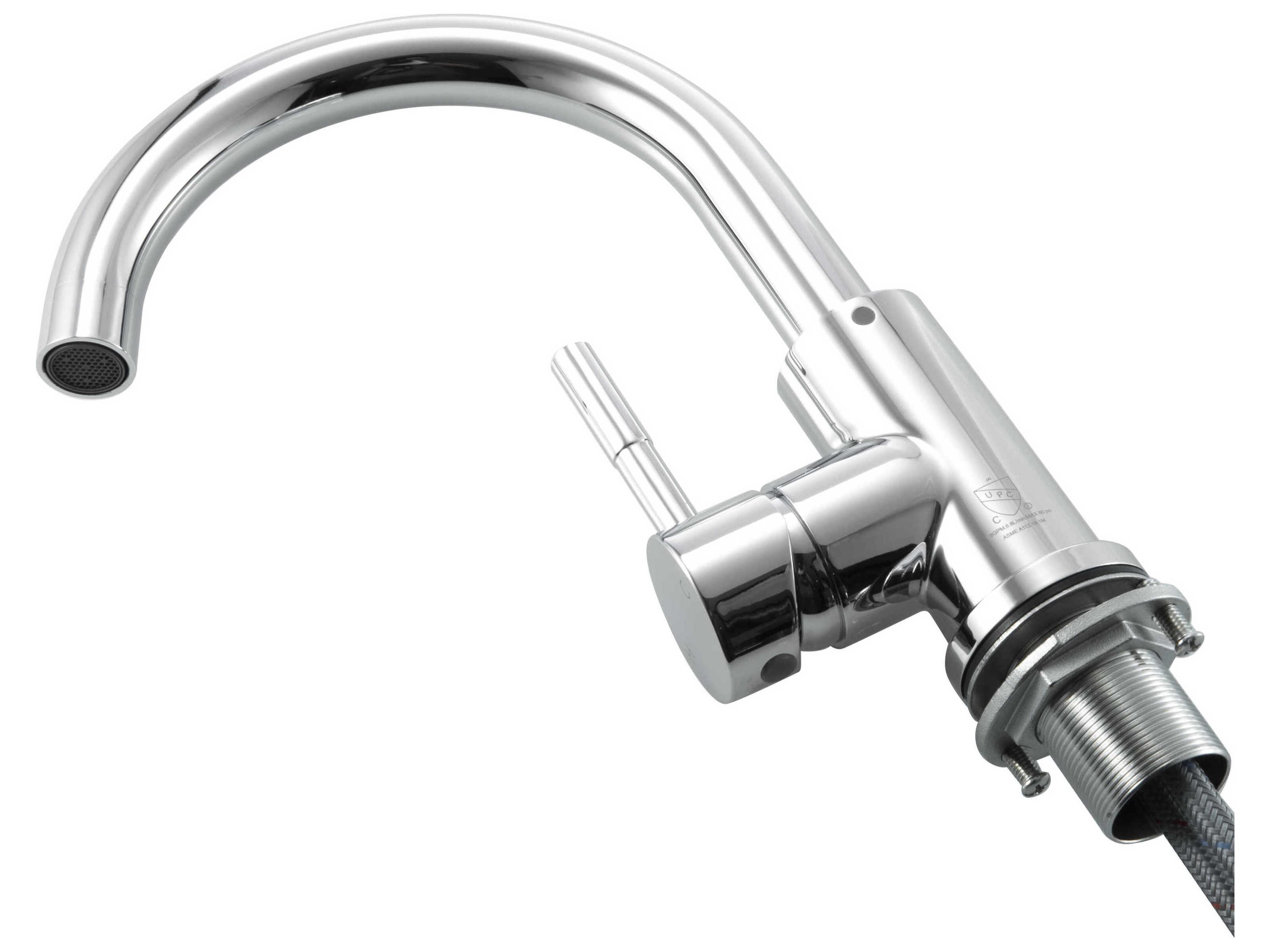 Elegant Lighting Louis Chrome Bathroom Faucet