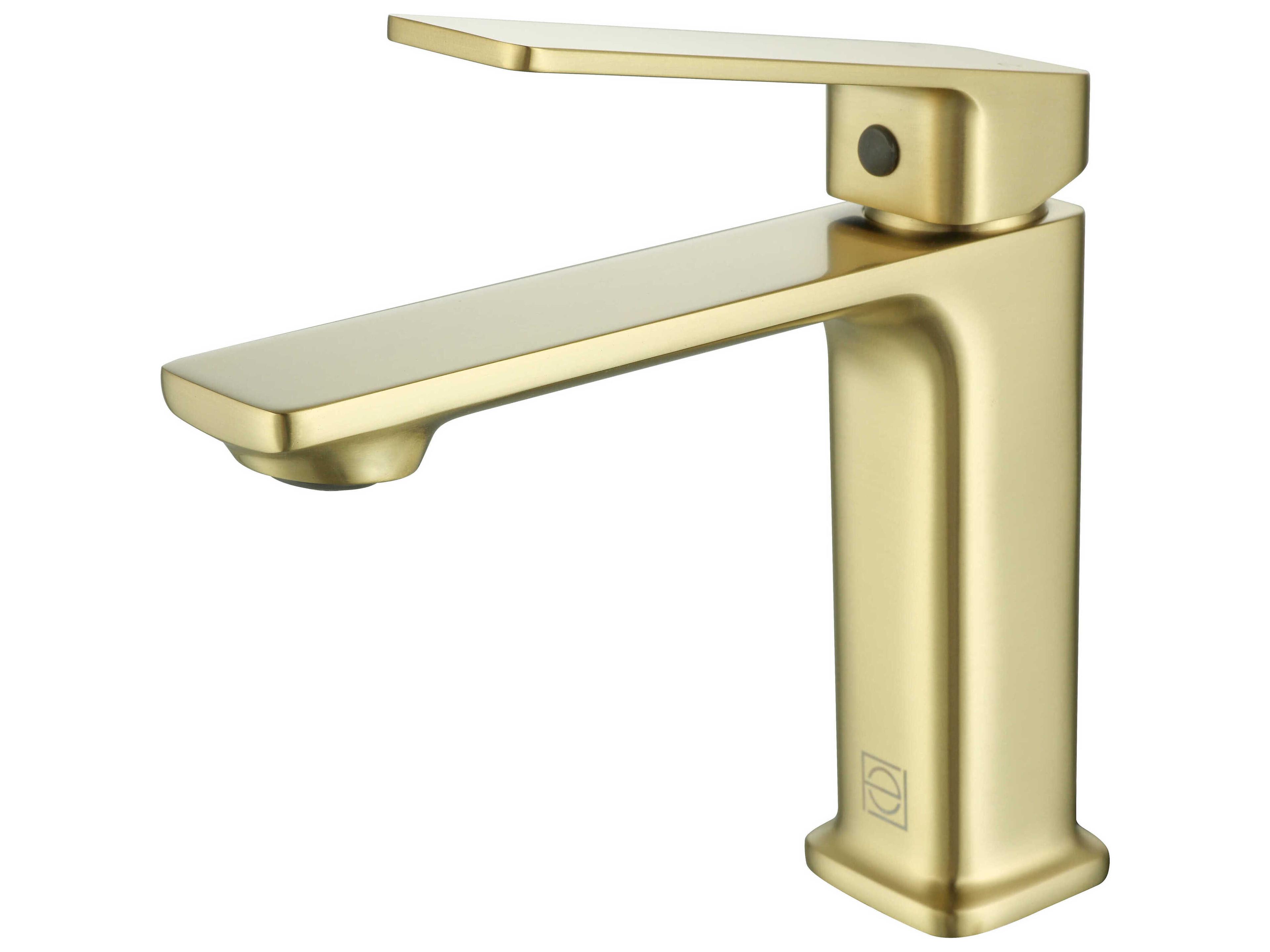 Elegant Lighting Lena Brushed Gold Bathroom Faucet