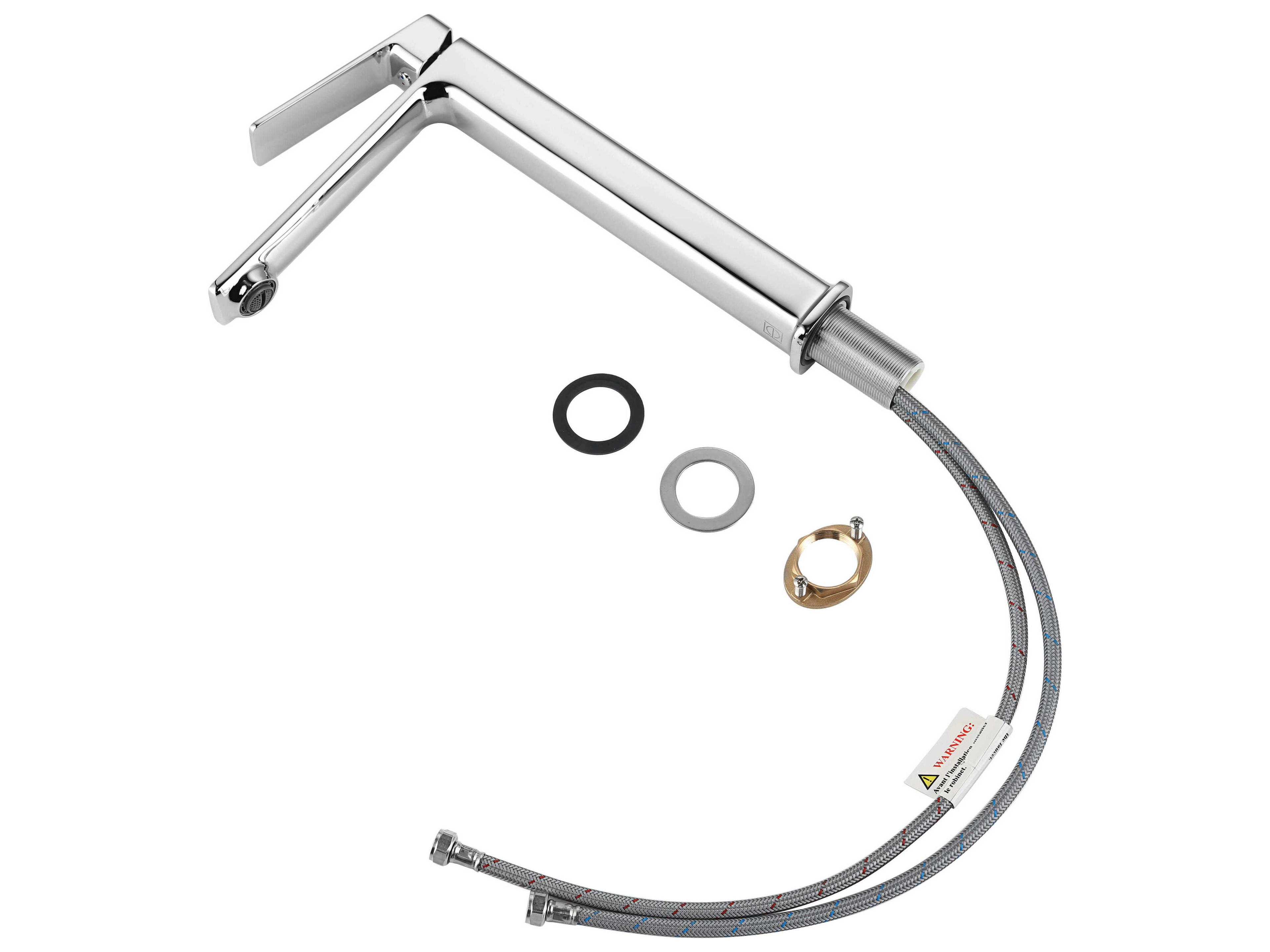 Elegant Lighting Lena Chrome Bathroom Faucet